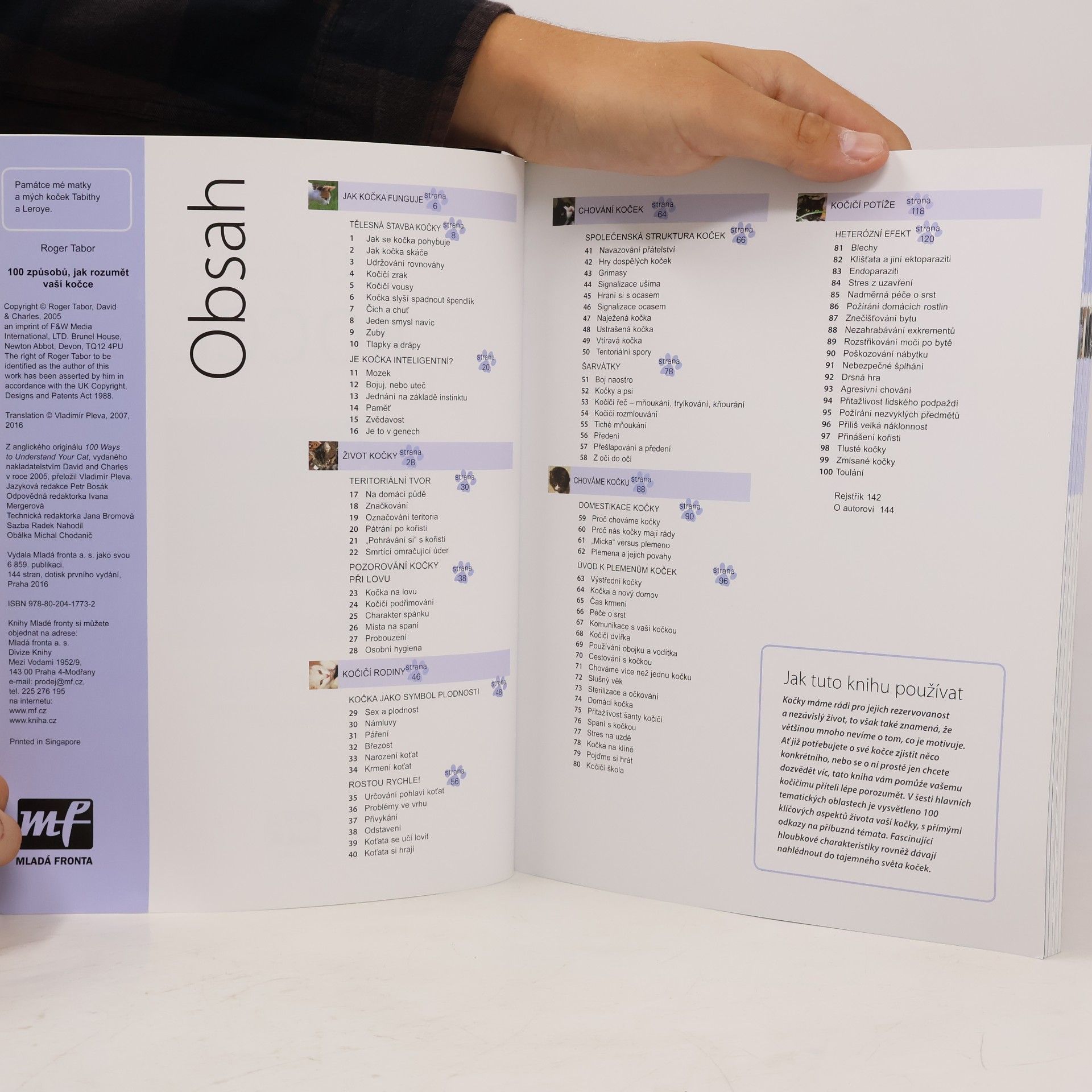 Roger K. Tabor 100 způsobů, jak rozumět vaší kočce