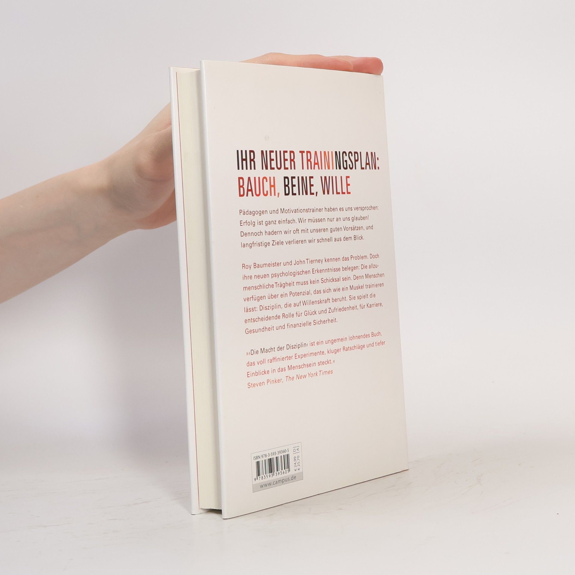 Roy Baumeister Die Macht der Disziplin