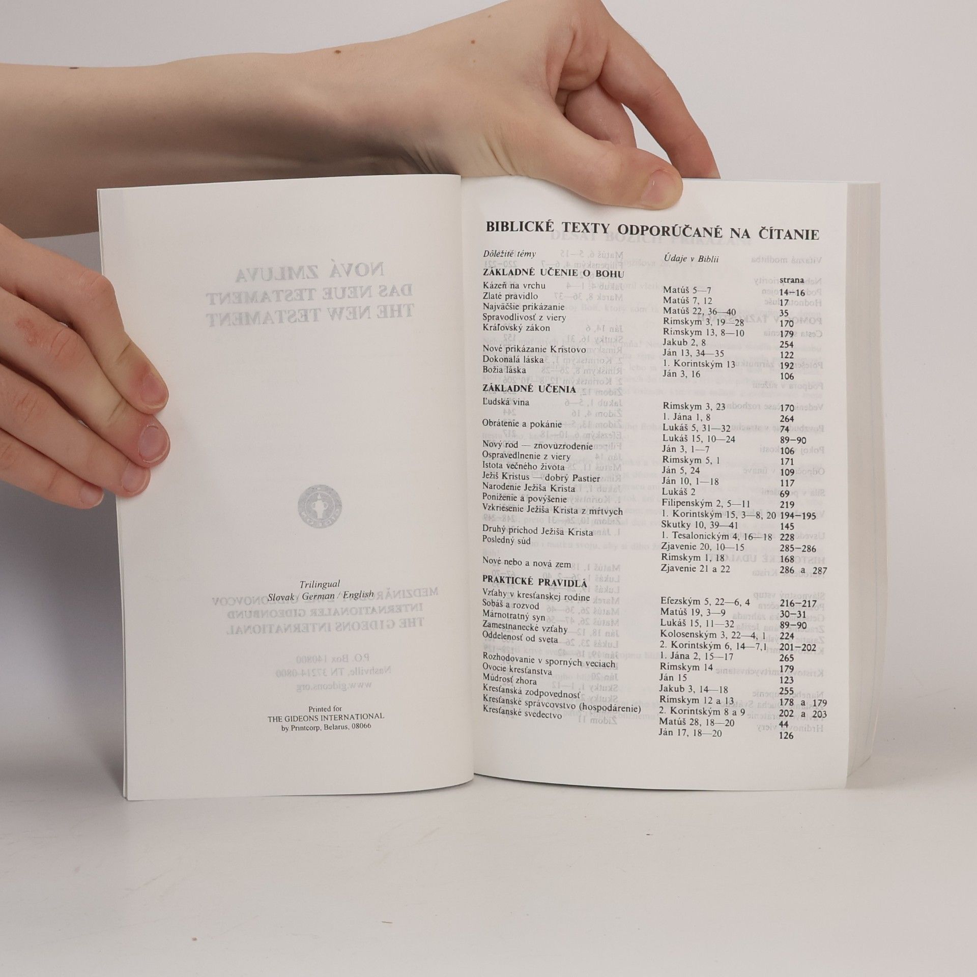 Autorenkollektiv Nová zmluva. Das neue Testament. The New Testament