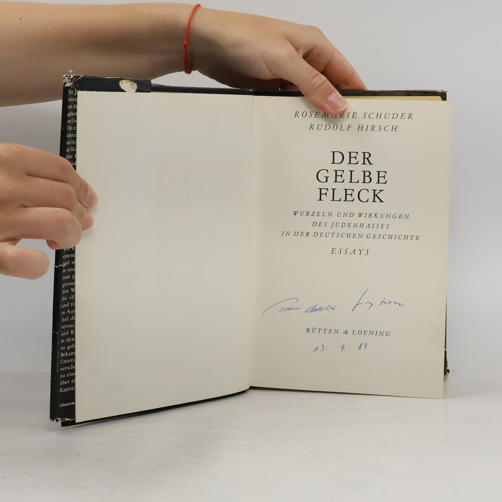 Rosemarie Schuder Der gelbe Fleck