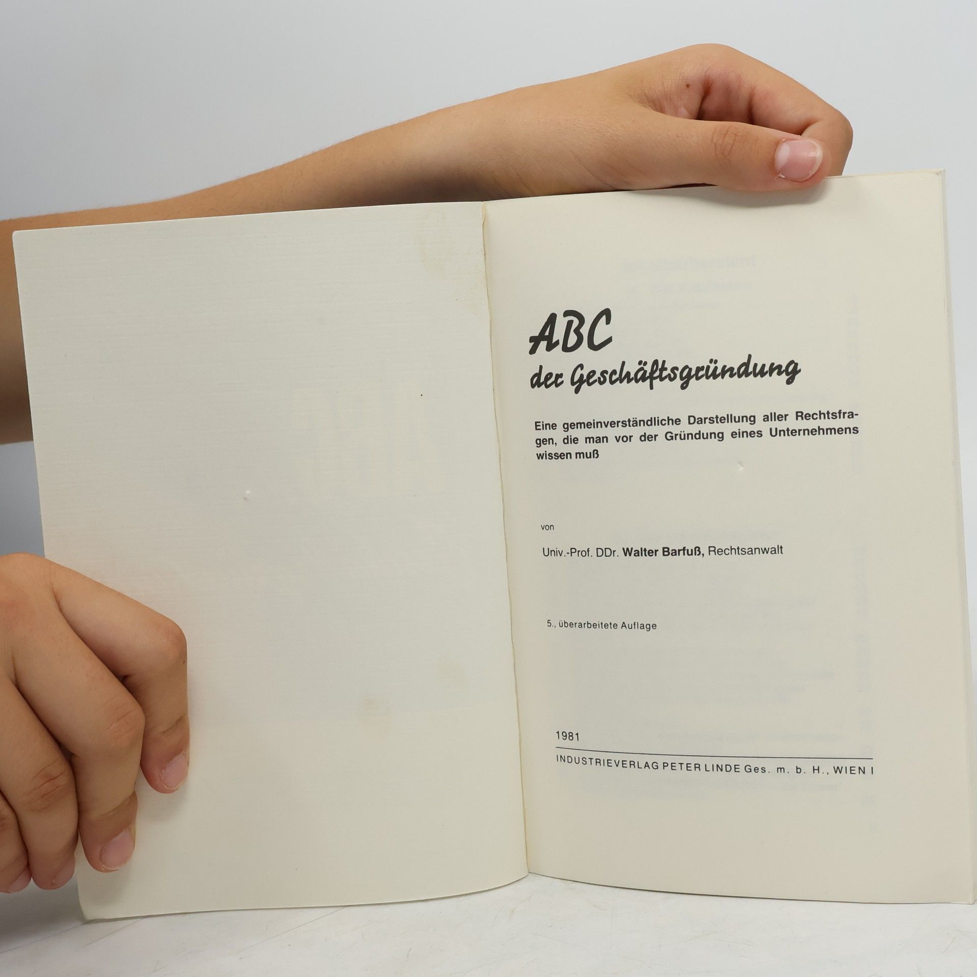 Autorenkollektiv ABC der Geschäftsgründung