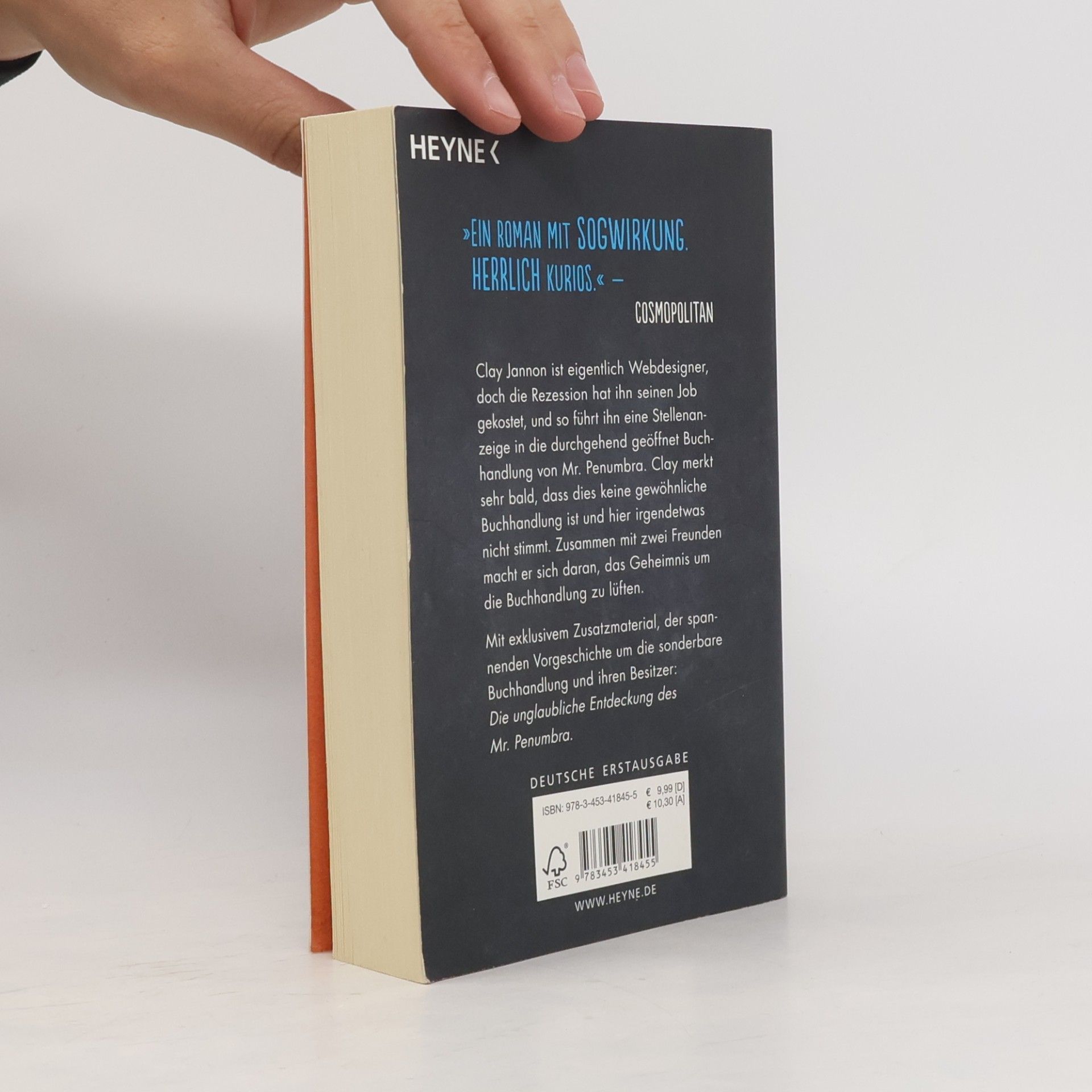 Robin Sloan Die sonderbare Buchhandlung des Mr. Penumbra