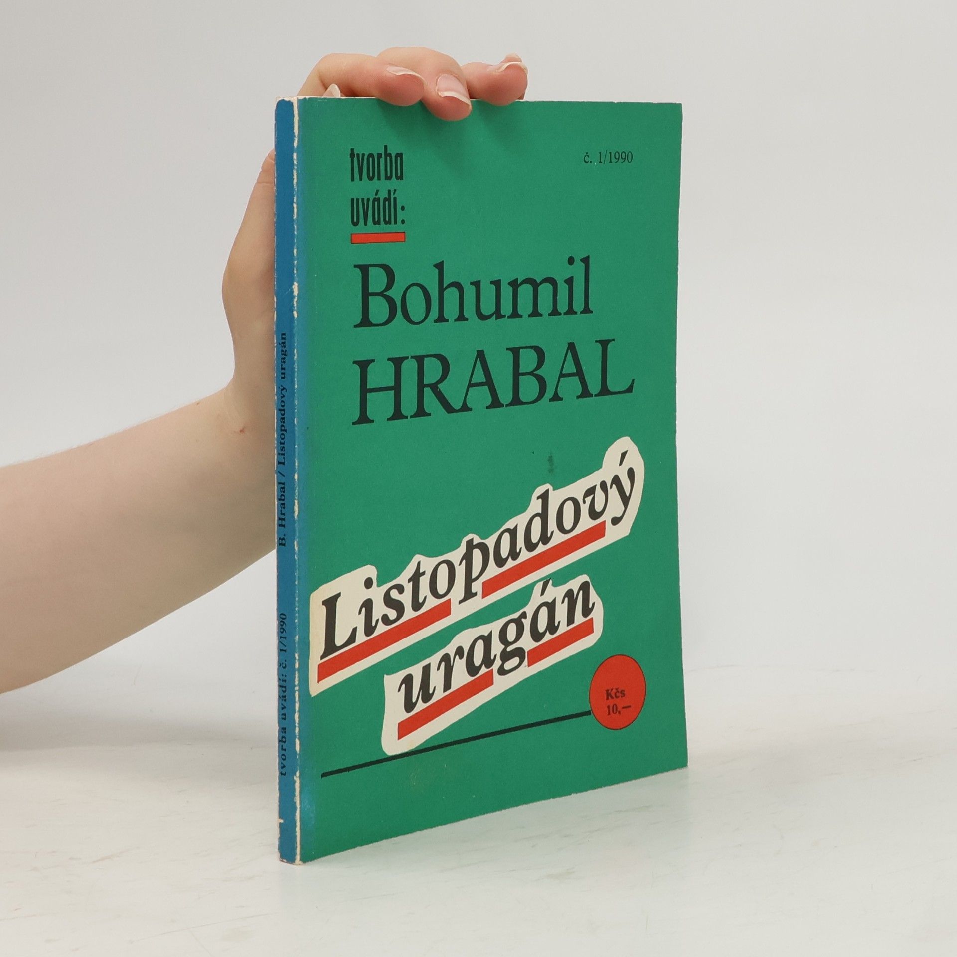 Bohumil Hrabal Listopadový uragán