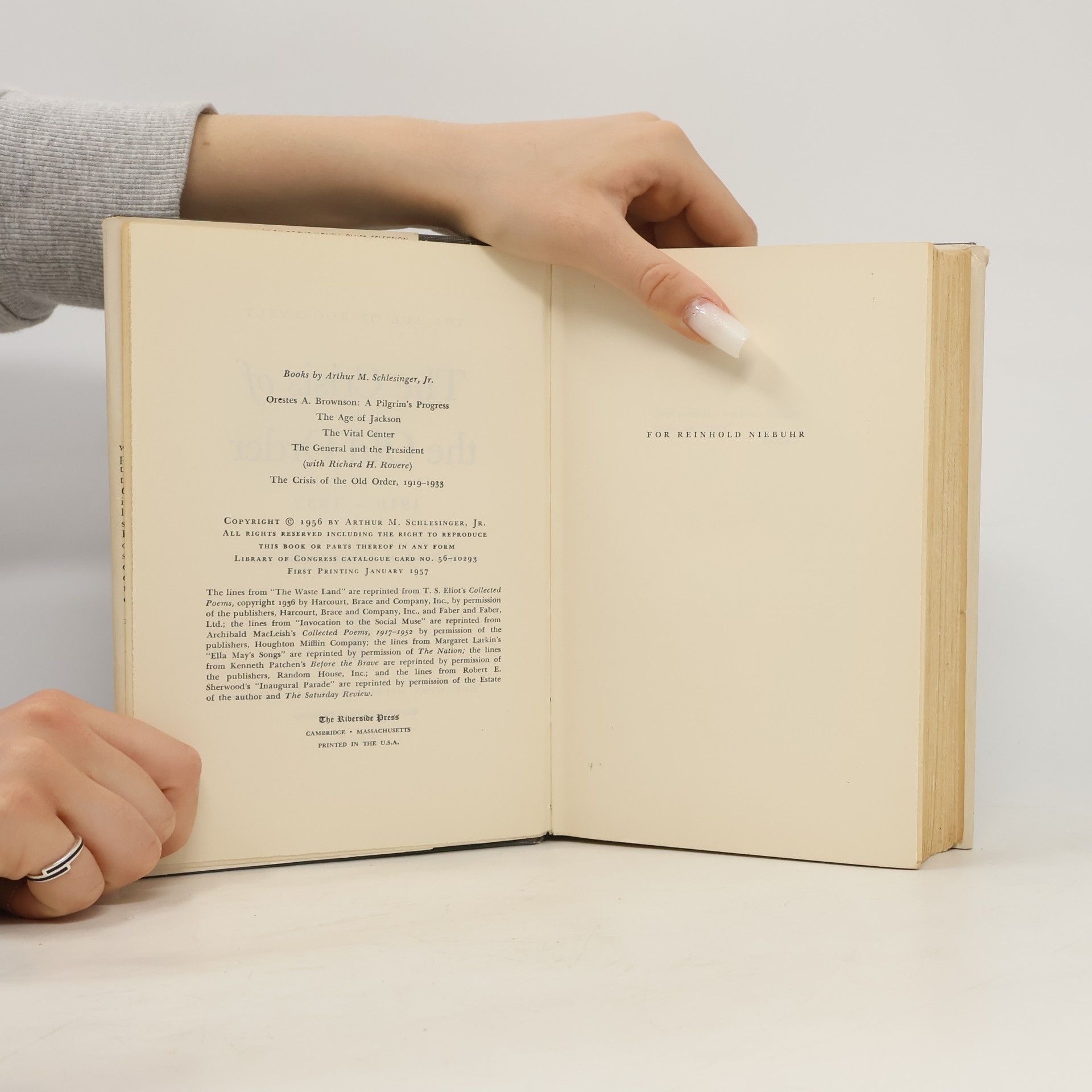 Schlesinger Artur M. jr. The Crisis of the Old Order 1919-1933