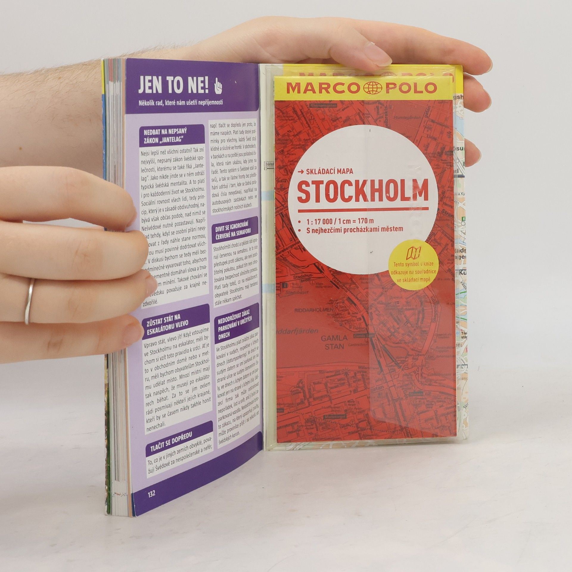 Tatjana Reiff Stockholm: doporučené tipy - se skládací mapou a cityatlasem