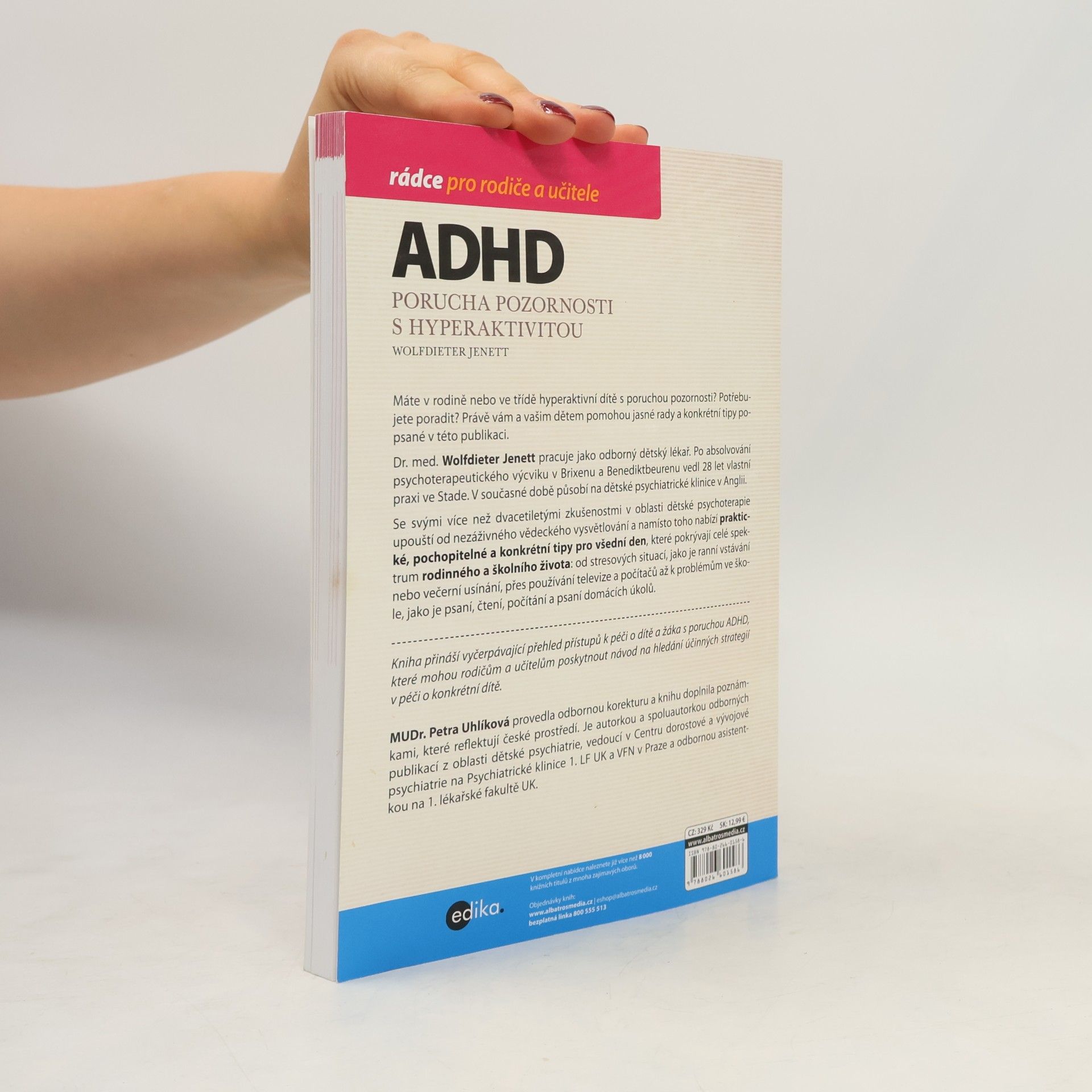Wolfdieter Jenett ADHD - 100 tipů pro rodiče a učitele