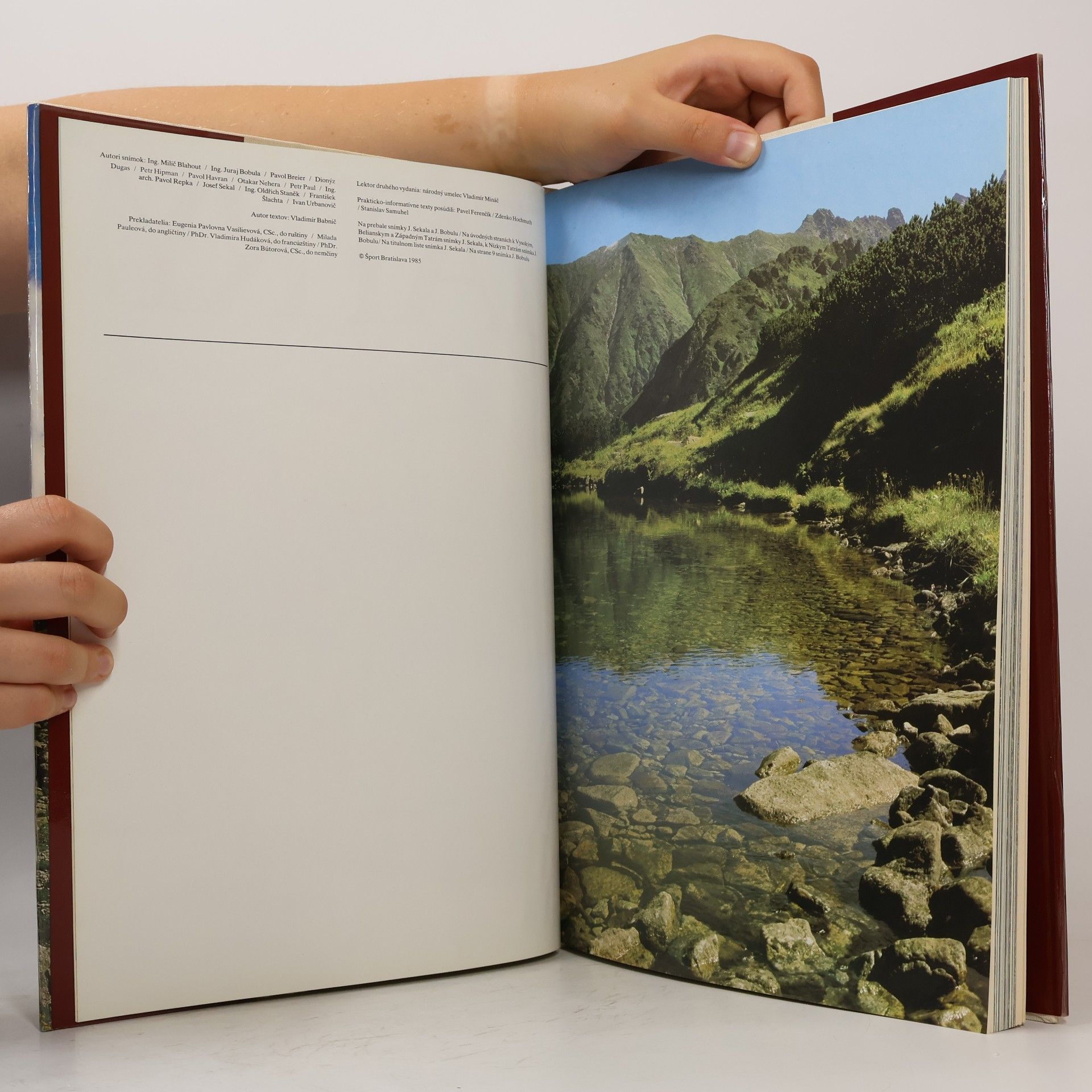 Collectif d'auteurs Tatry. Leto, oddych, krása