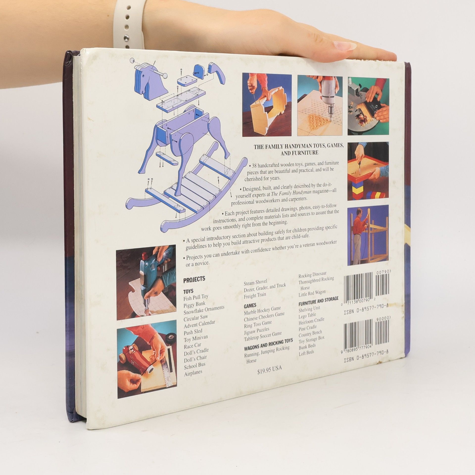 Family Handyman Magazine The Family Handyman: Toys, Games, and Furniture