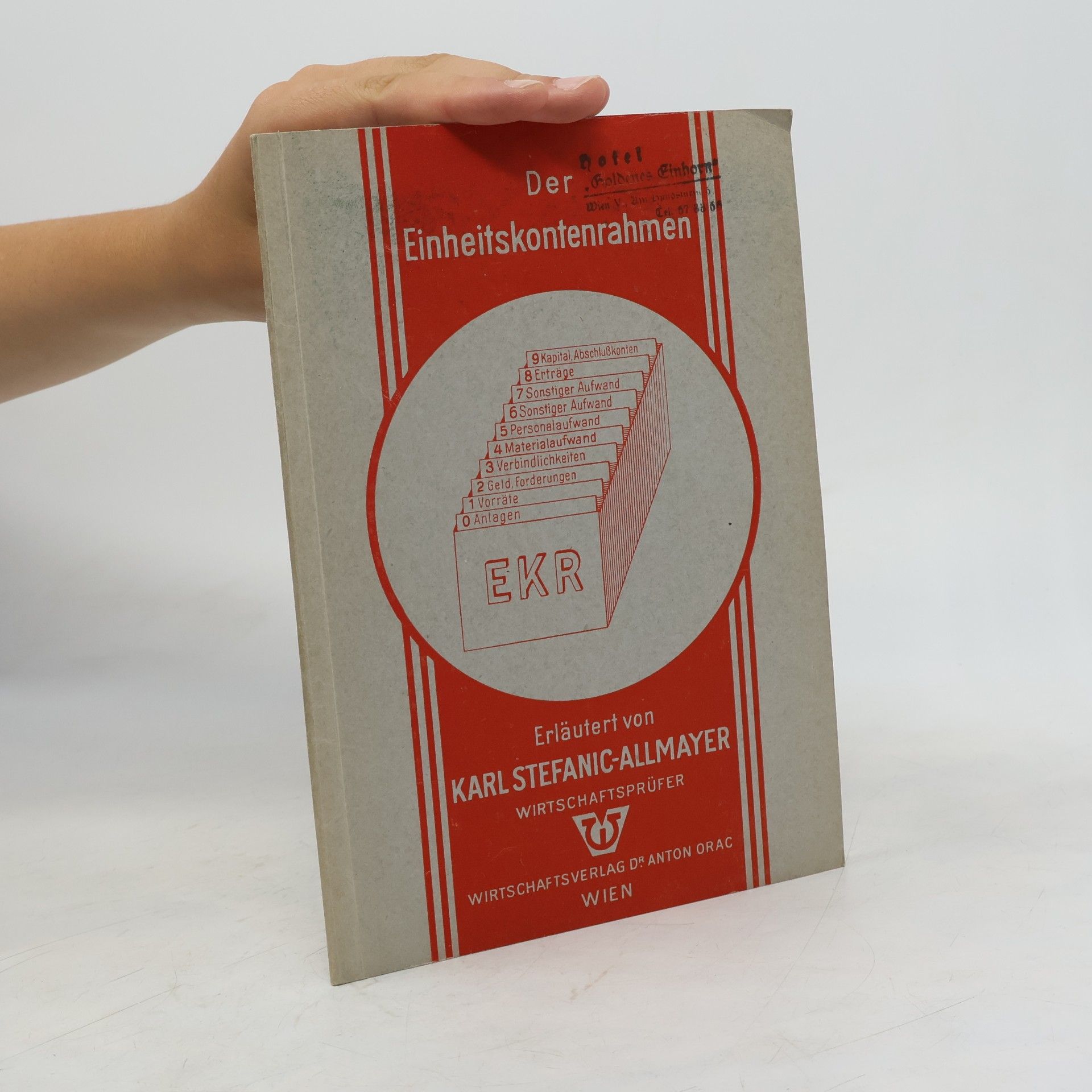 Der Einheitskontenrahmen