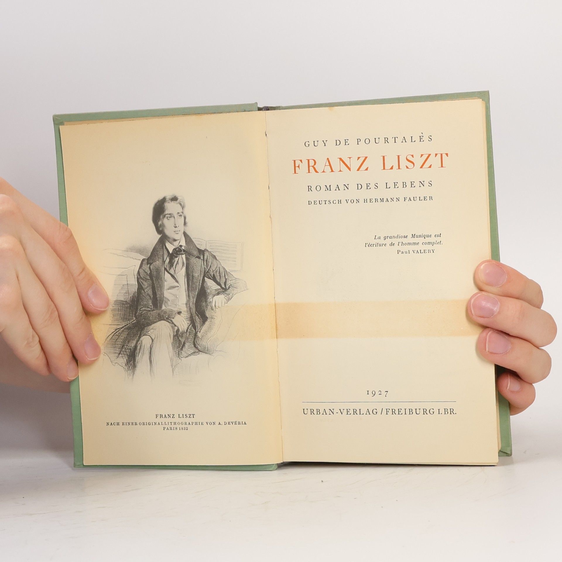 Guy de Pourtalés Franz Liszt