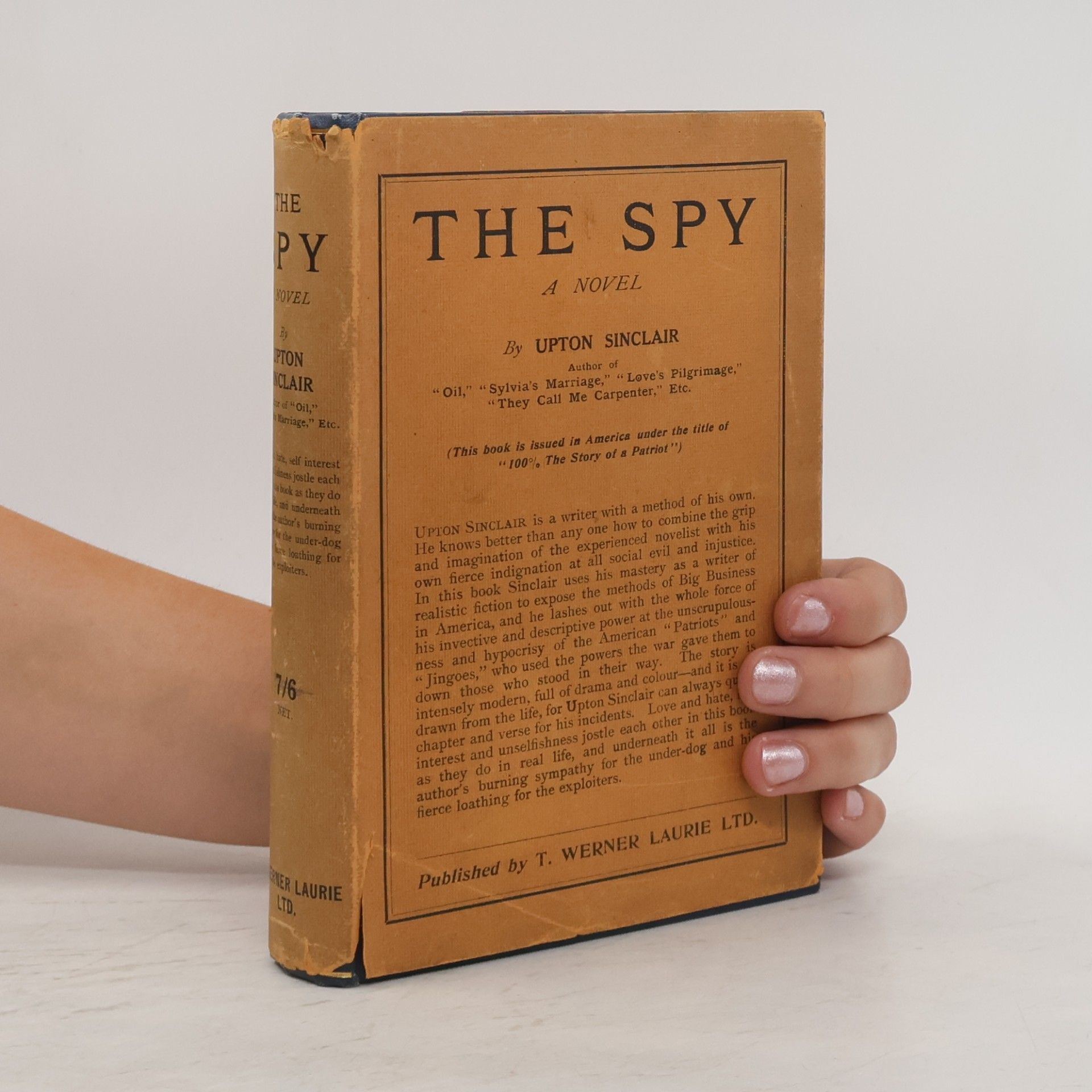 Upton Sinclair The Spy