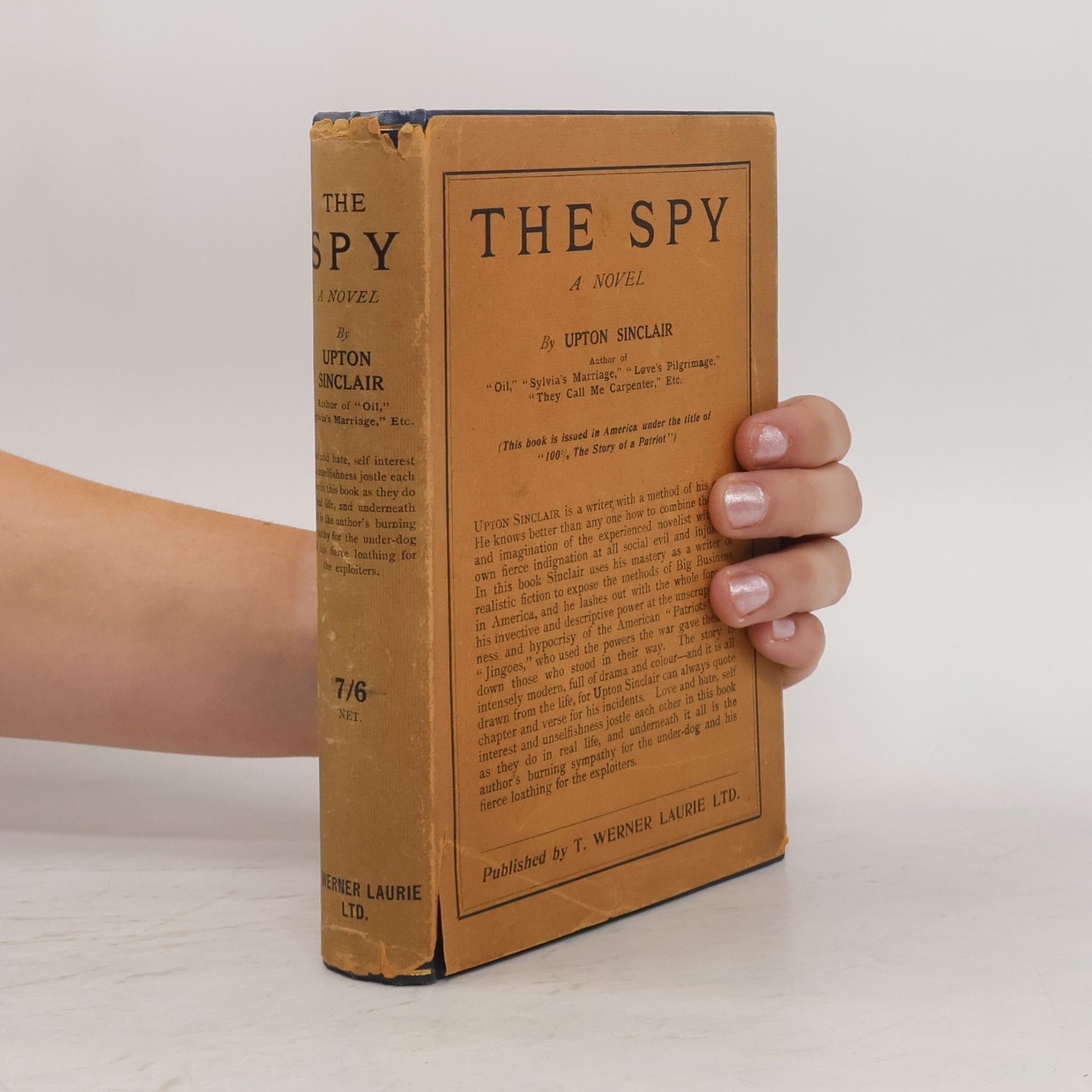 Upton Sinclair The Spy