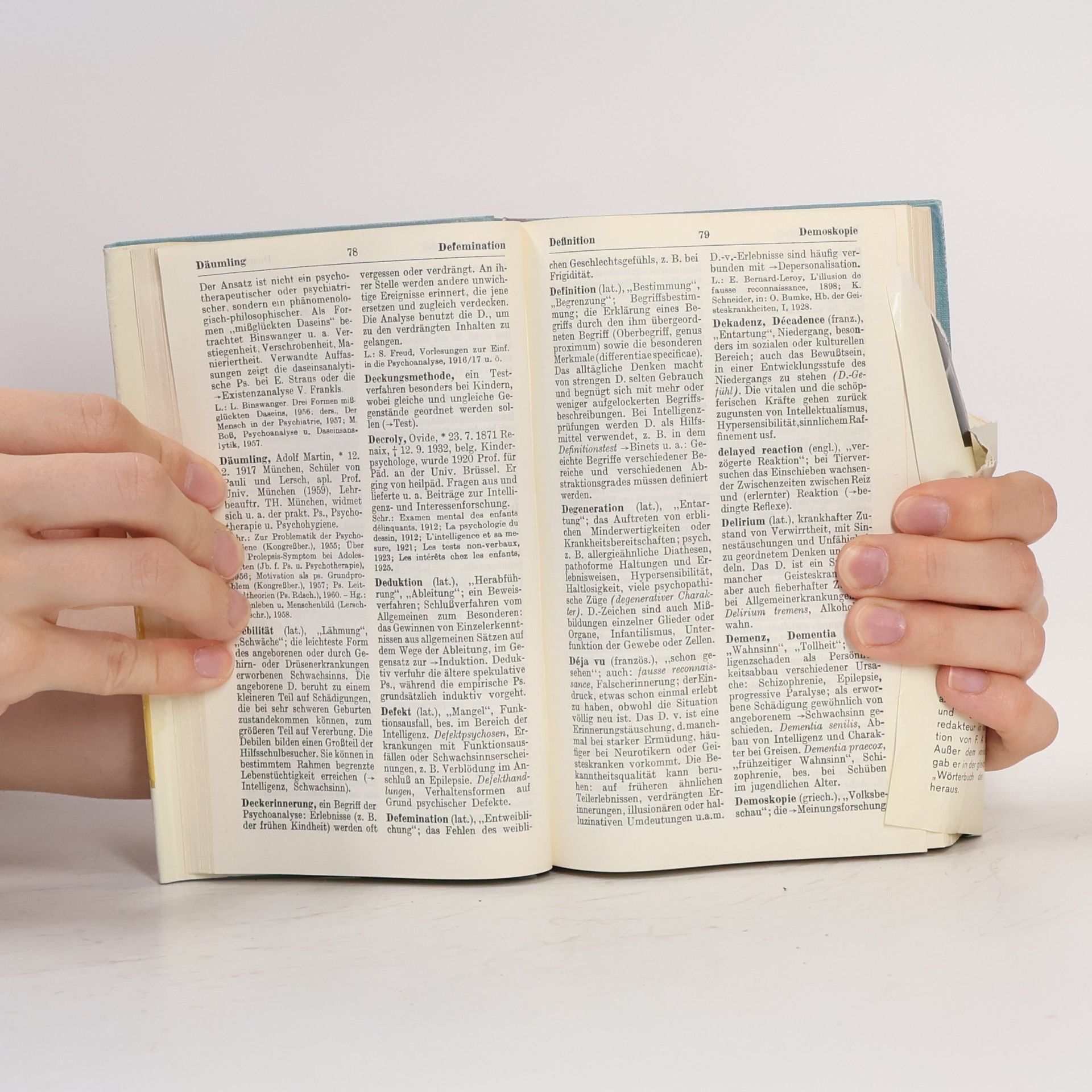 Wilhelm Hehlmann Wörterbuch der Psychologie