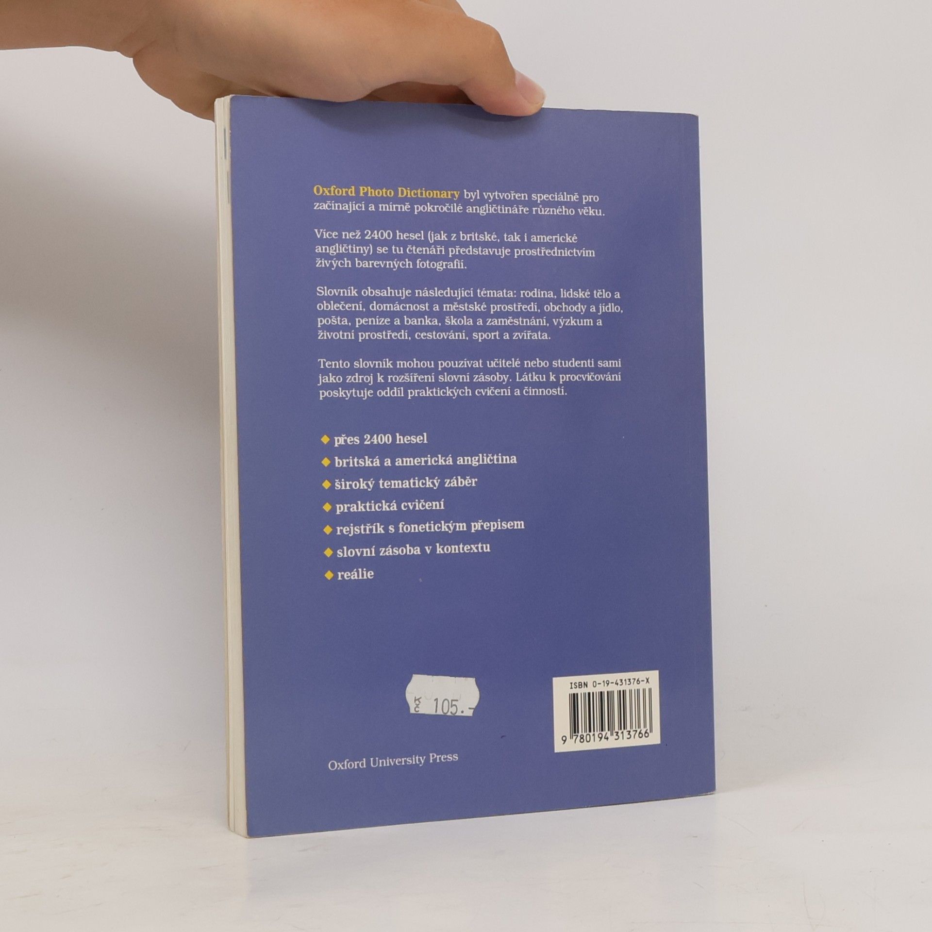 Autores varios Oxford Photo Dictionary. Anglicko-český
