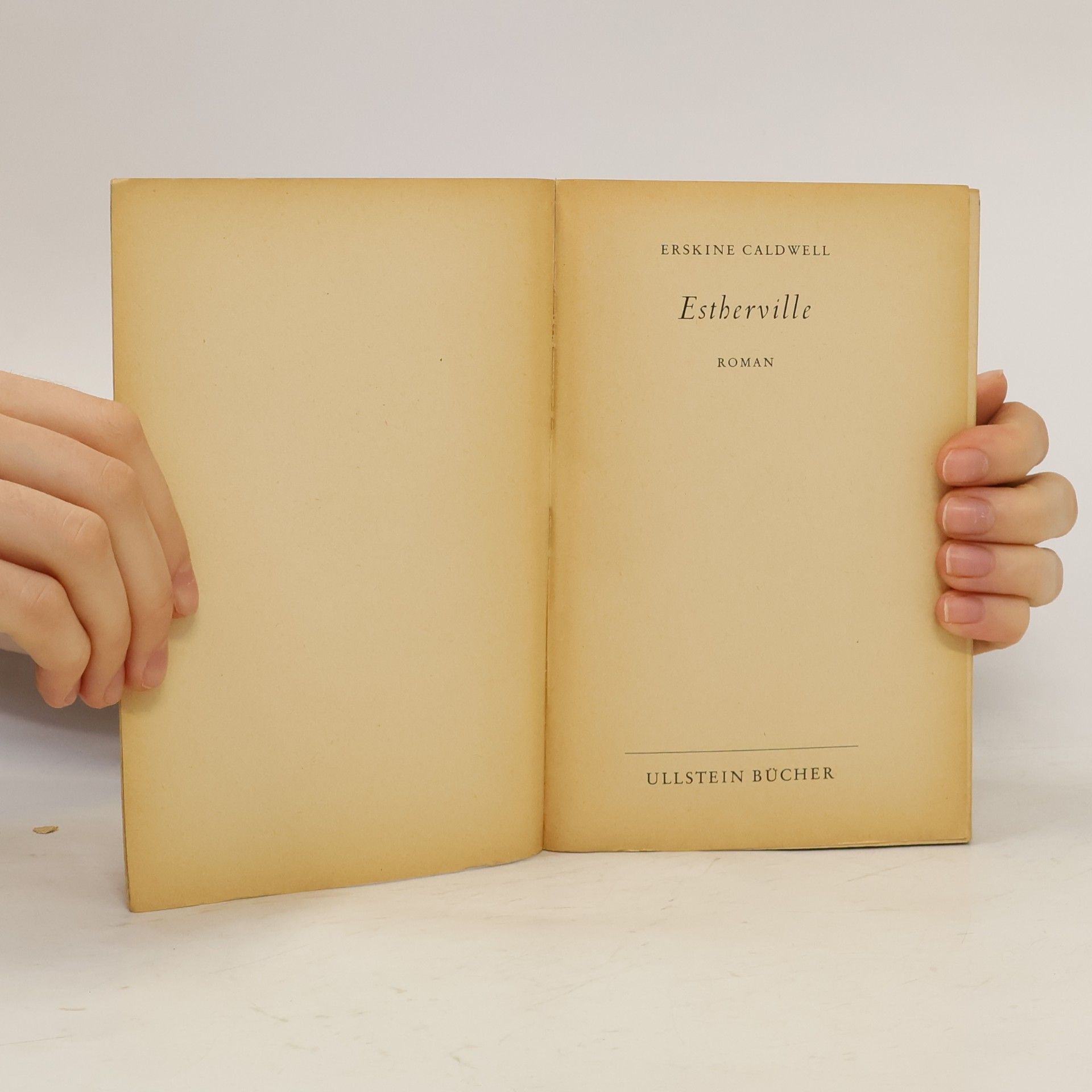 Erskine Caldwell Estherville