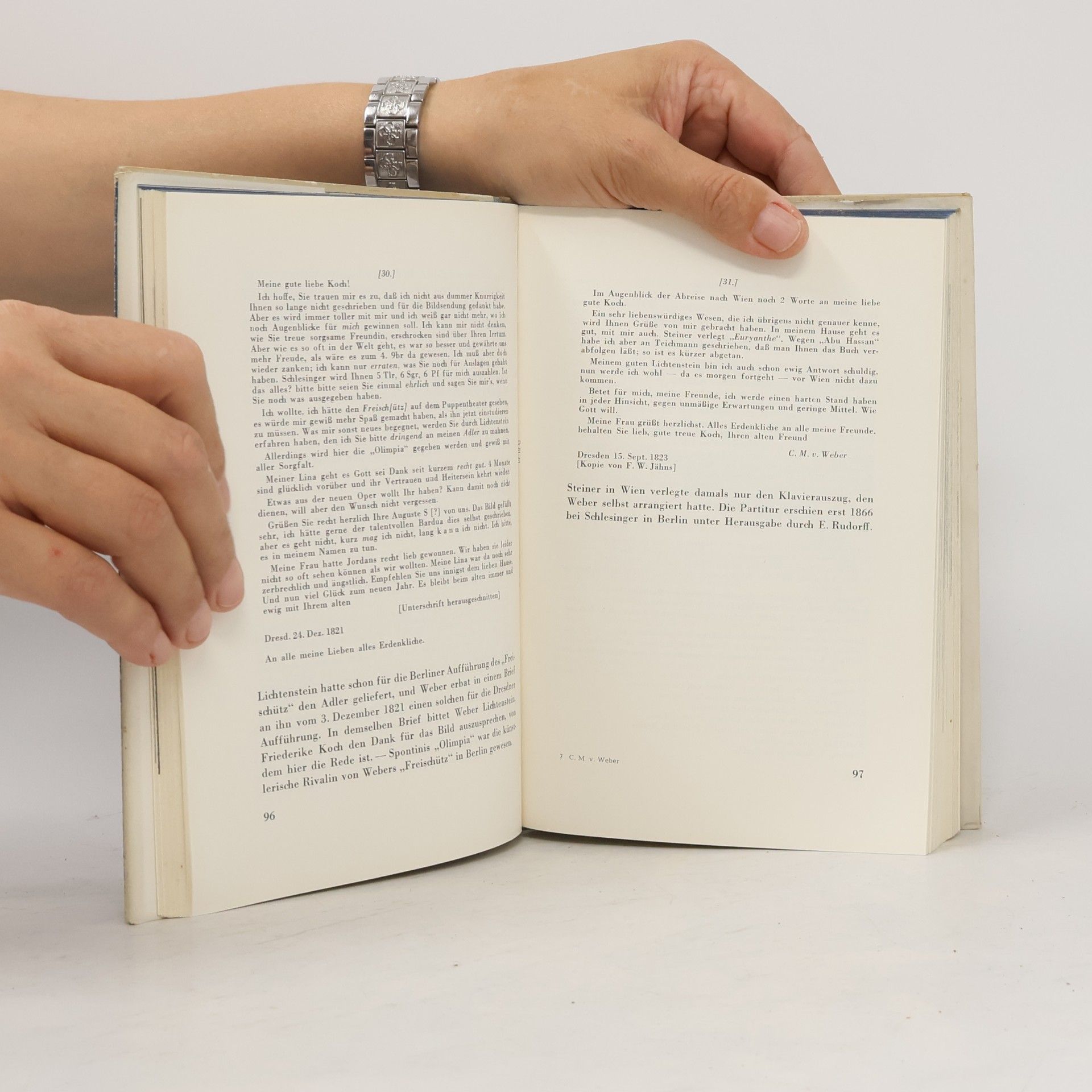 Günter Hausswald Carl Maria von Weber : eine Gedenkschrift