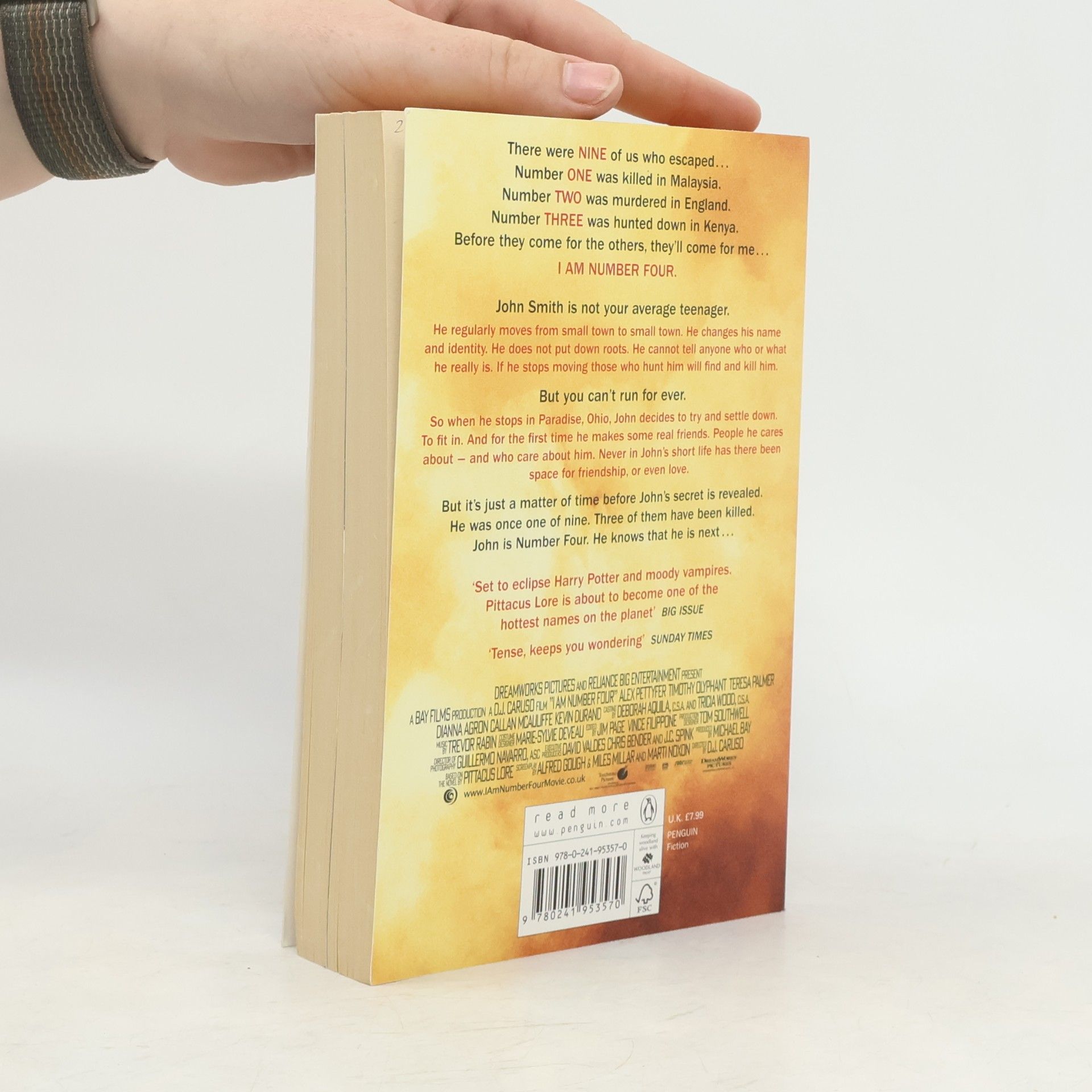 Pittacus Lore I am Number Four