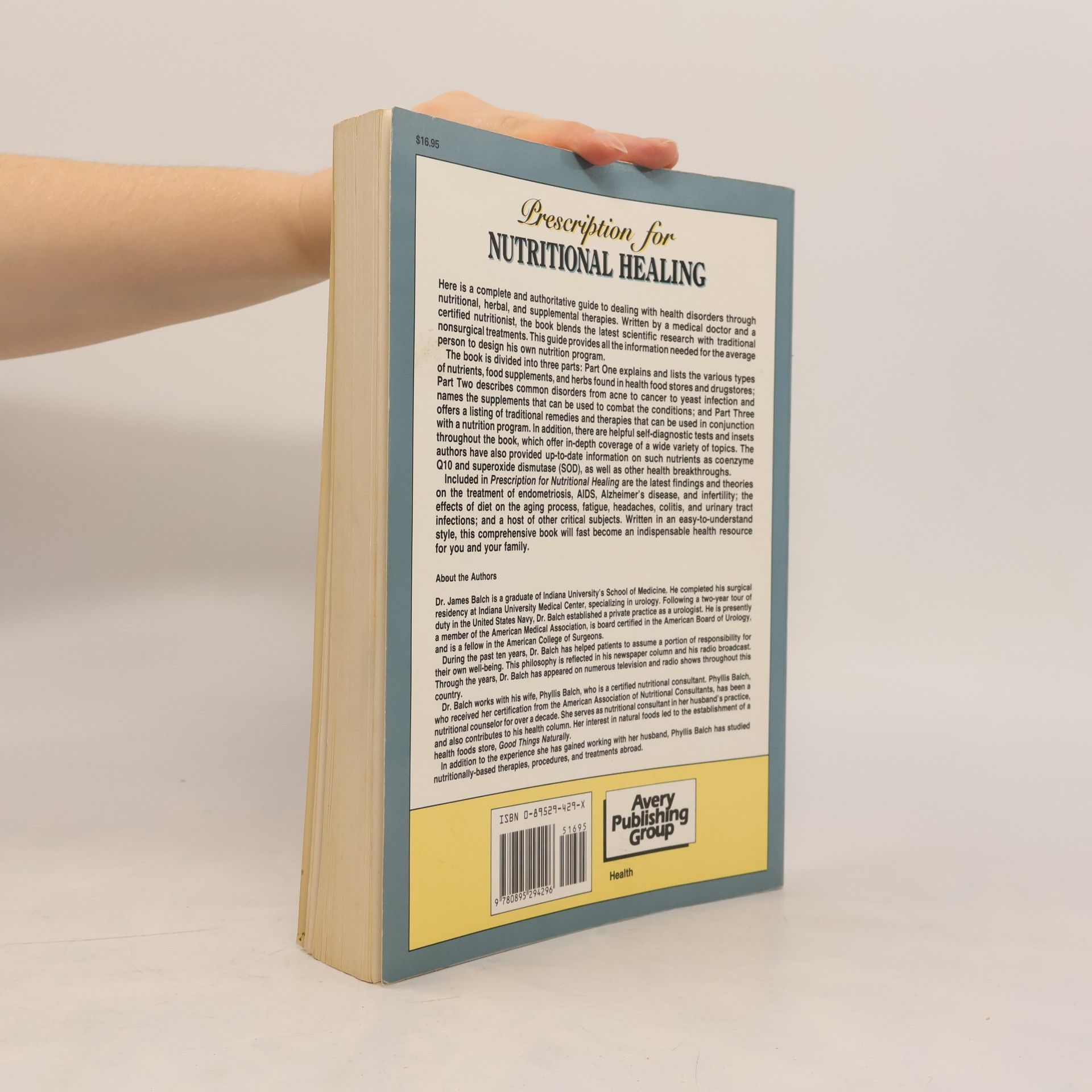 James F. Balch Prescription for nutritional healing