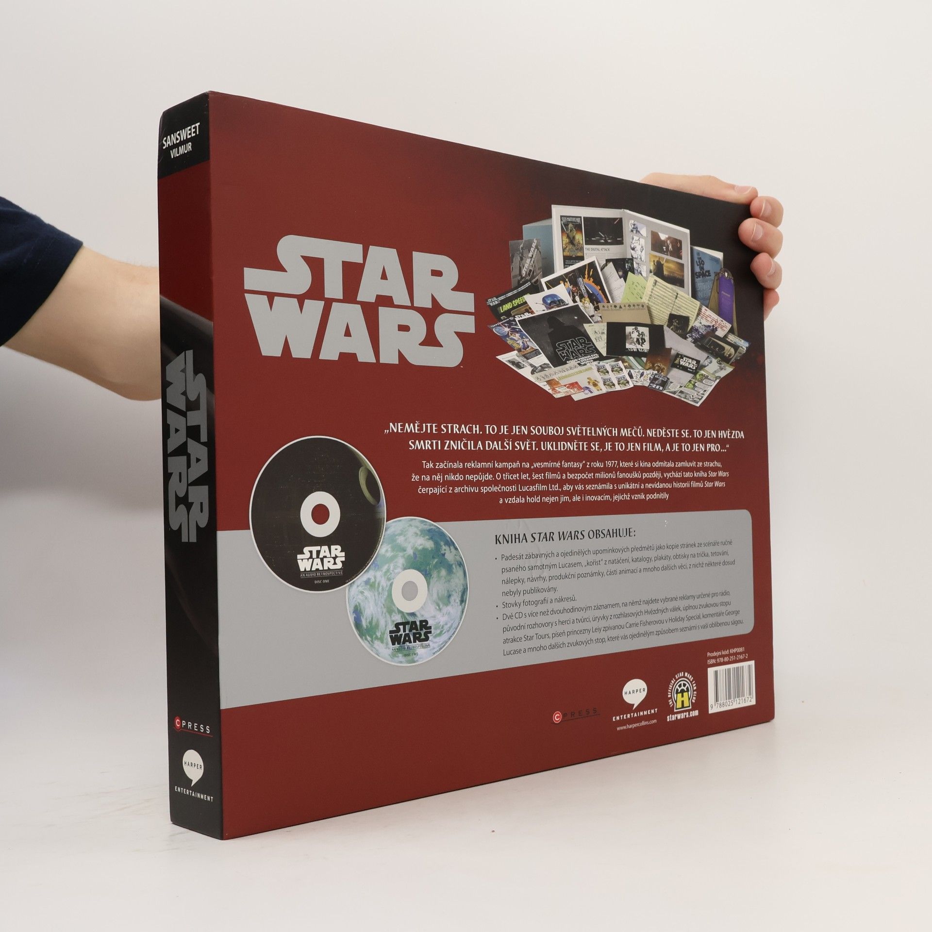 Stephen J. Sansweet Star Wars: Unikátní materiály z archivů společnosti Lucasfilm za posledních třicet let