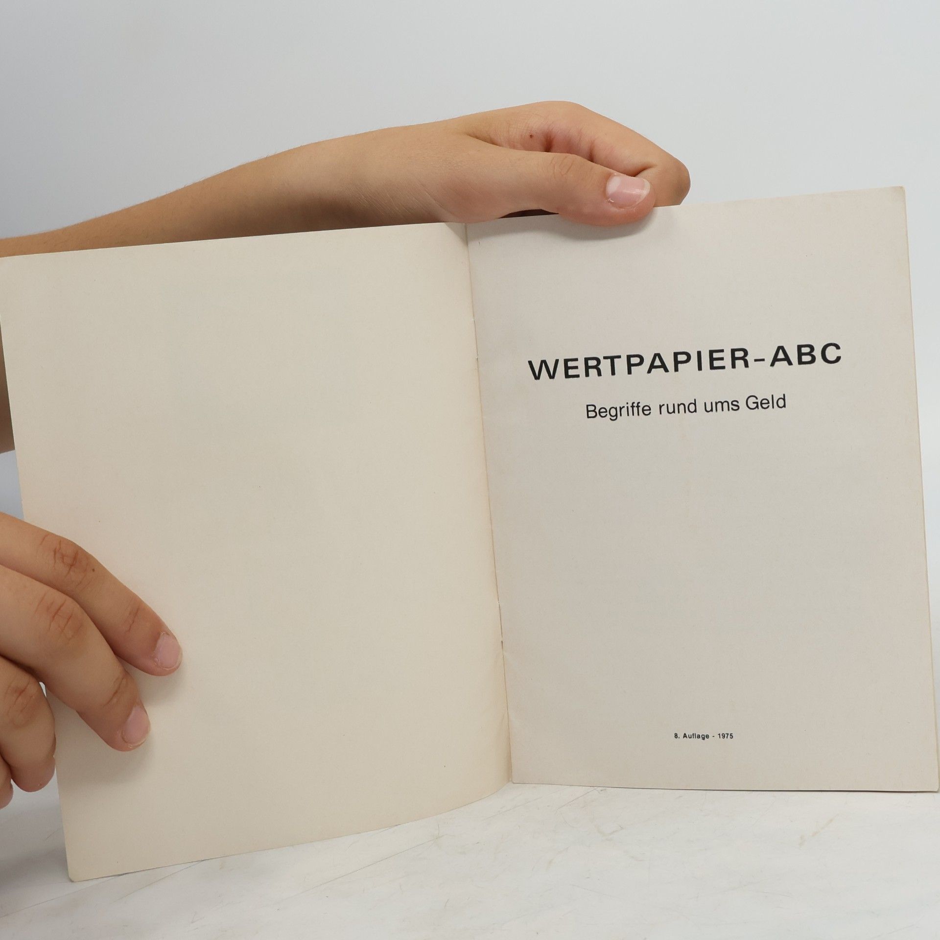 Collectif d'auteurs Wertpapier ABC