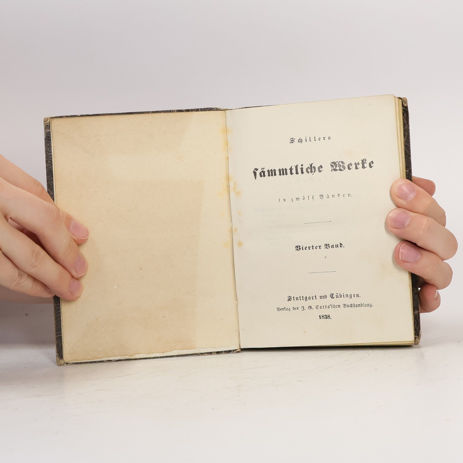 Friedrich Schiller Schillers Sämmtliche Werke 4