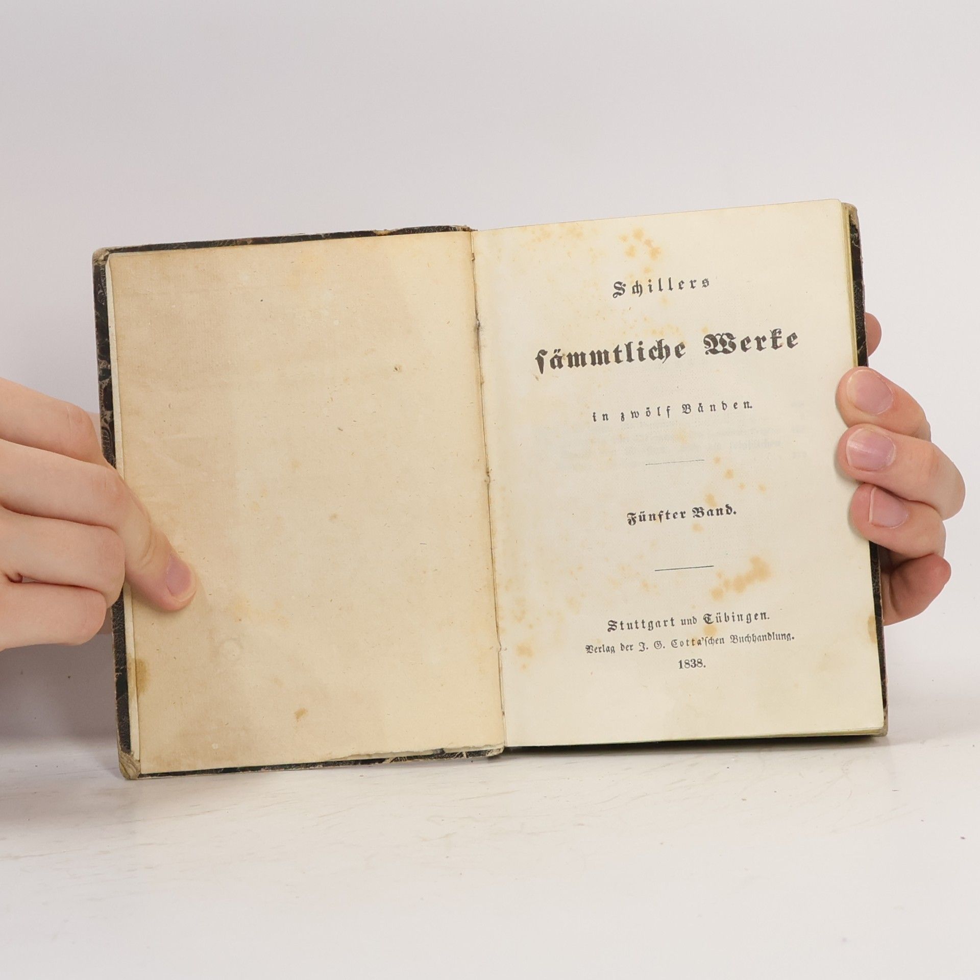 Friedrich Schiller Schillers Sämmtliche Werke in zwölf Bänden