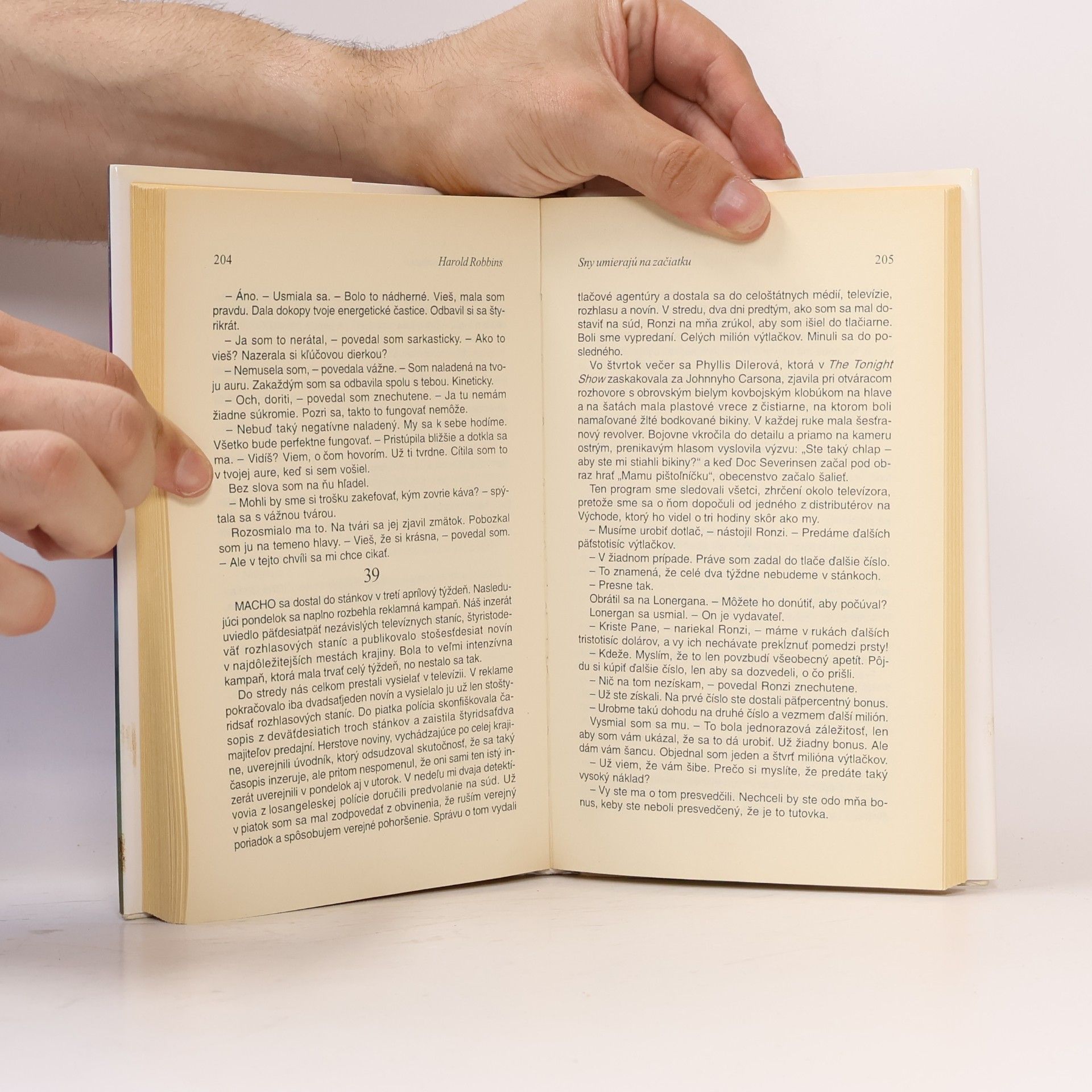 Harold Robbins Sny umierajú na začiatku