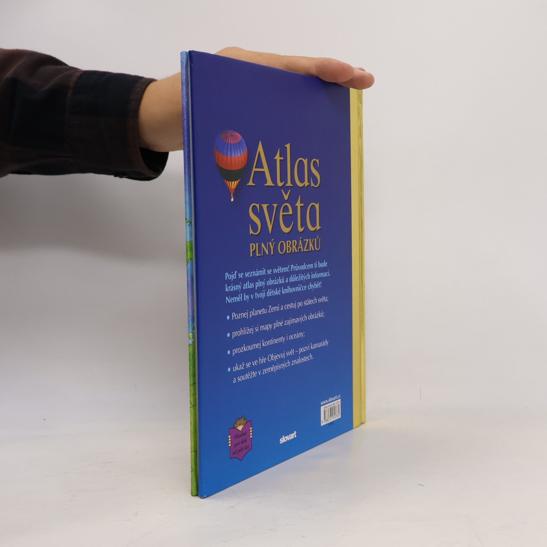 Helen Cann Atlas světa plný obrázků