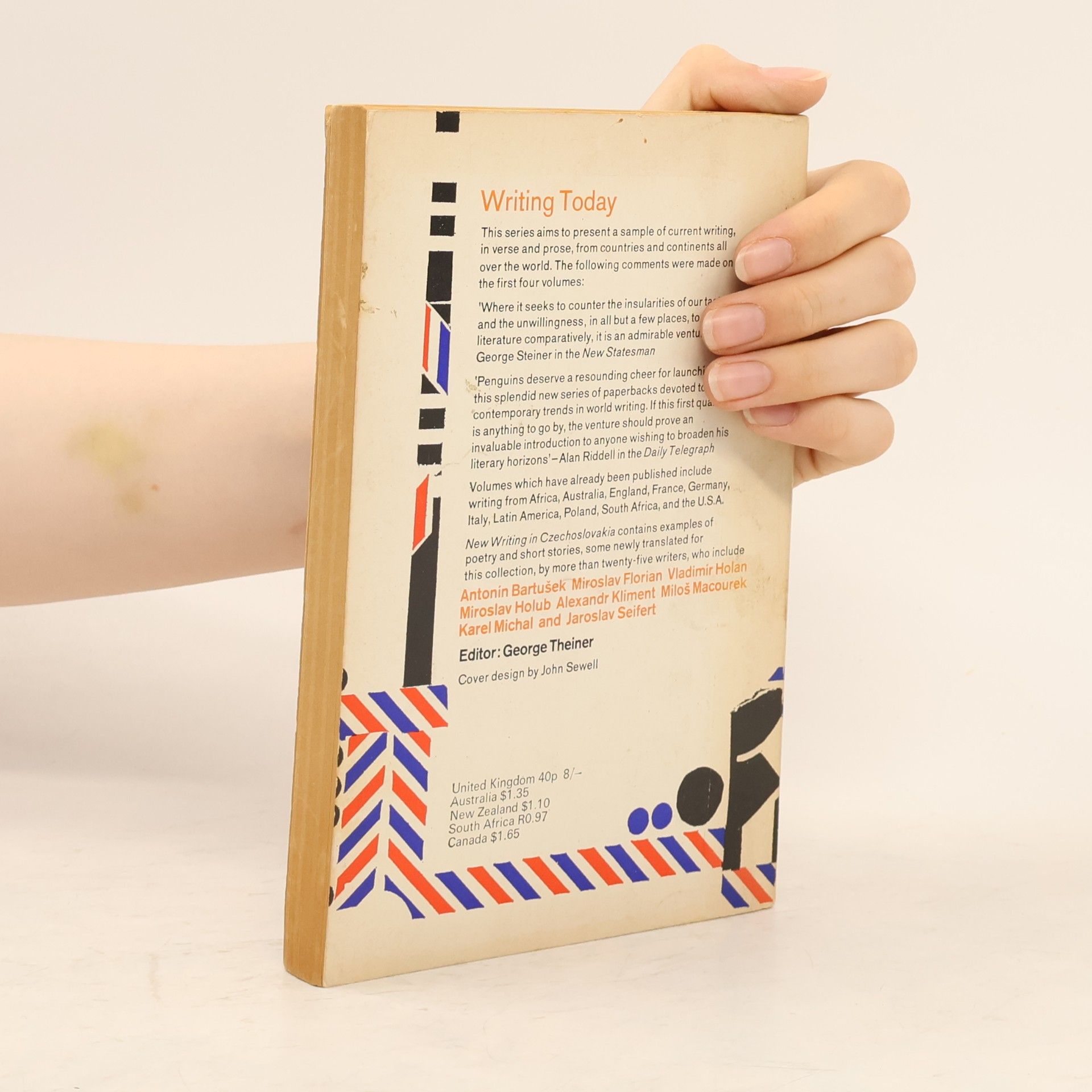 Kolektiv autorů New Writing in Czechoslovakia