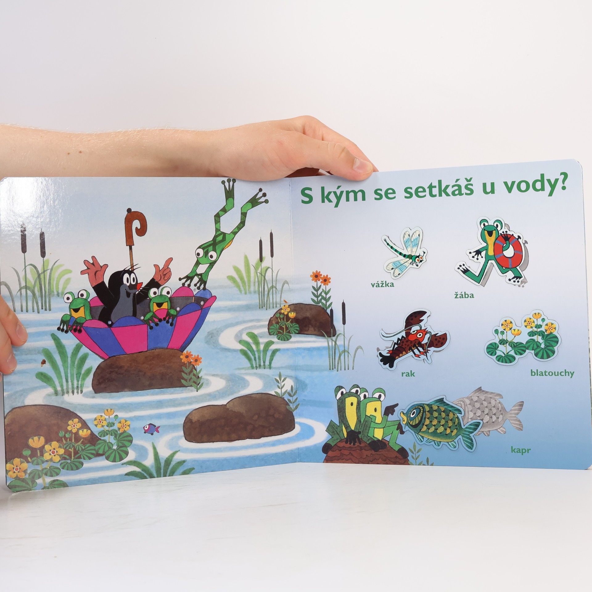 Zdeněk Miler Krtek a příroda. Magnetická knížka