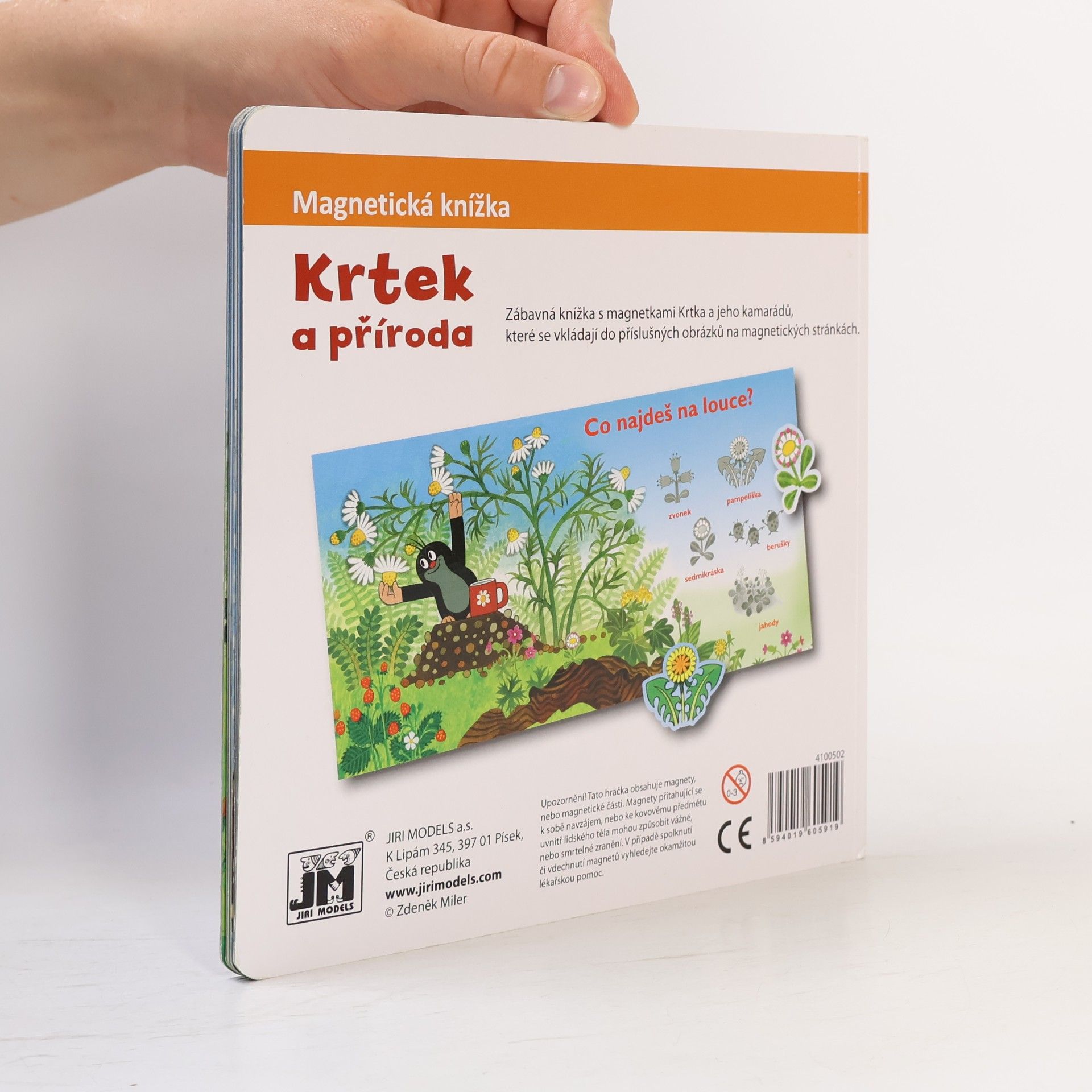 Zdeněk Miler Krtek a příroda. Magnetická knížka