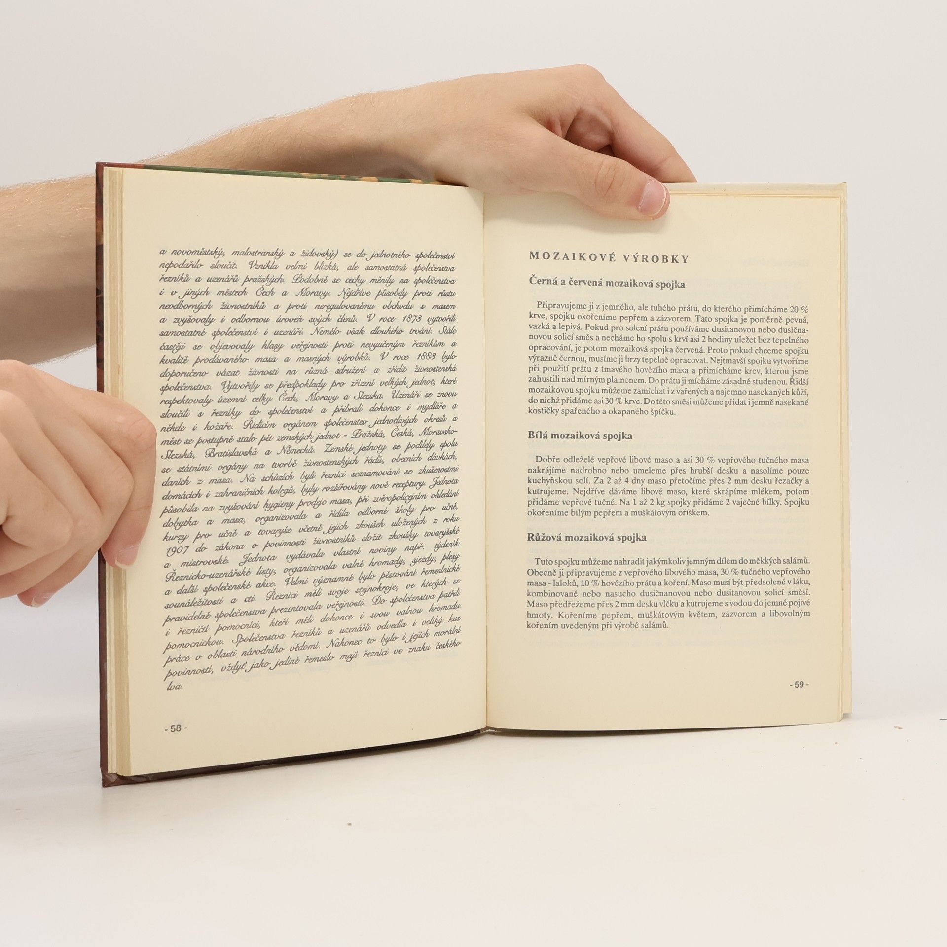 Ladislav Steinhauser Zapomenuté receptury masných výrobků