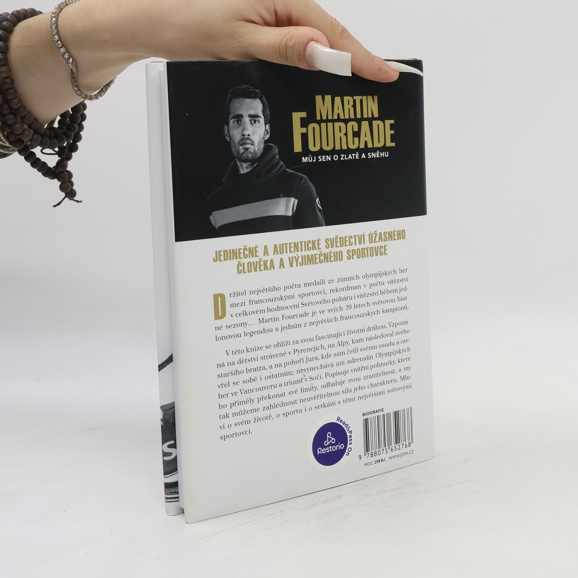 Martin Fourcade Můj sen o zlatě a sněhu