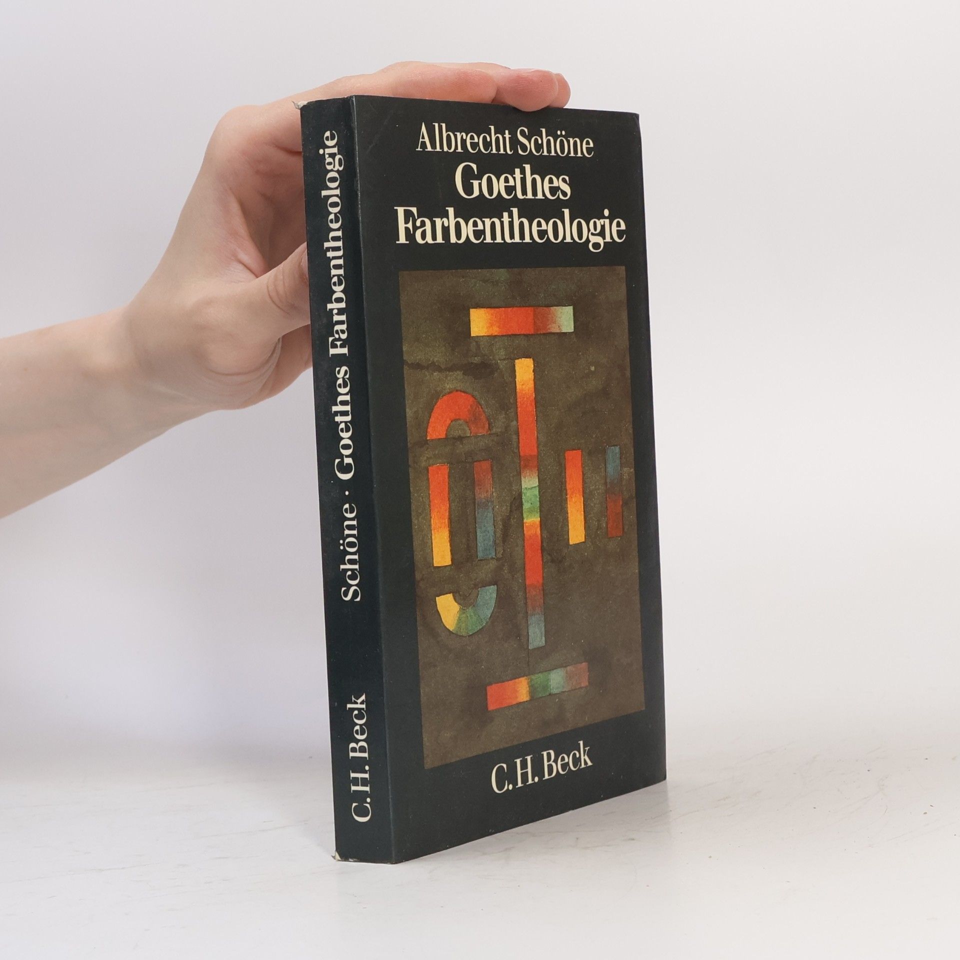 Albrecht Schöne Goethes Farbentheologie