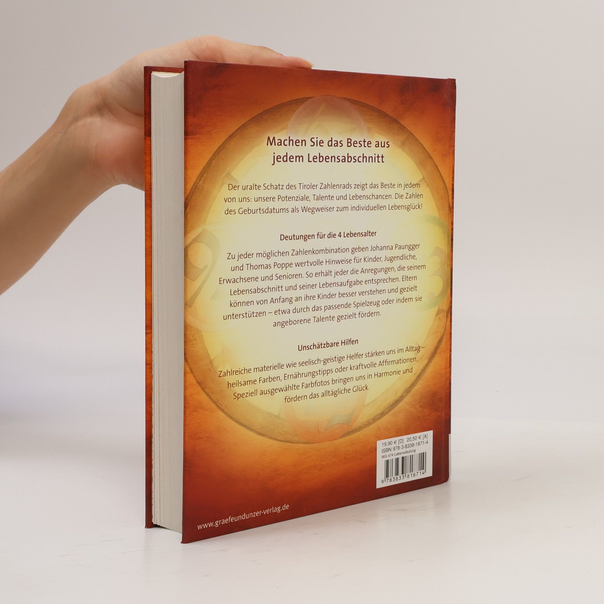 Johanna Paungger Tiroler Zahlenrad - das Buch der Lebenschancen