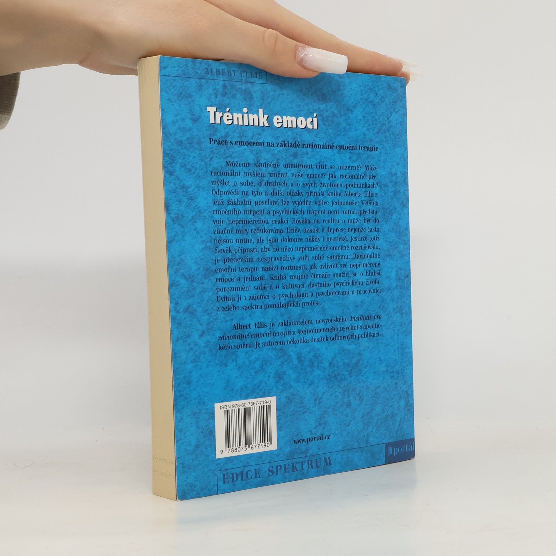 Albert Ellis Trénink emocí : práce s emocemi na základě racionálně emoční terapie