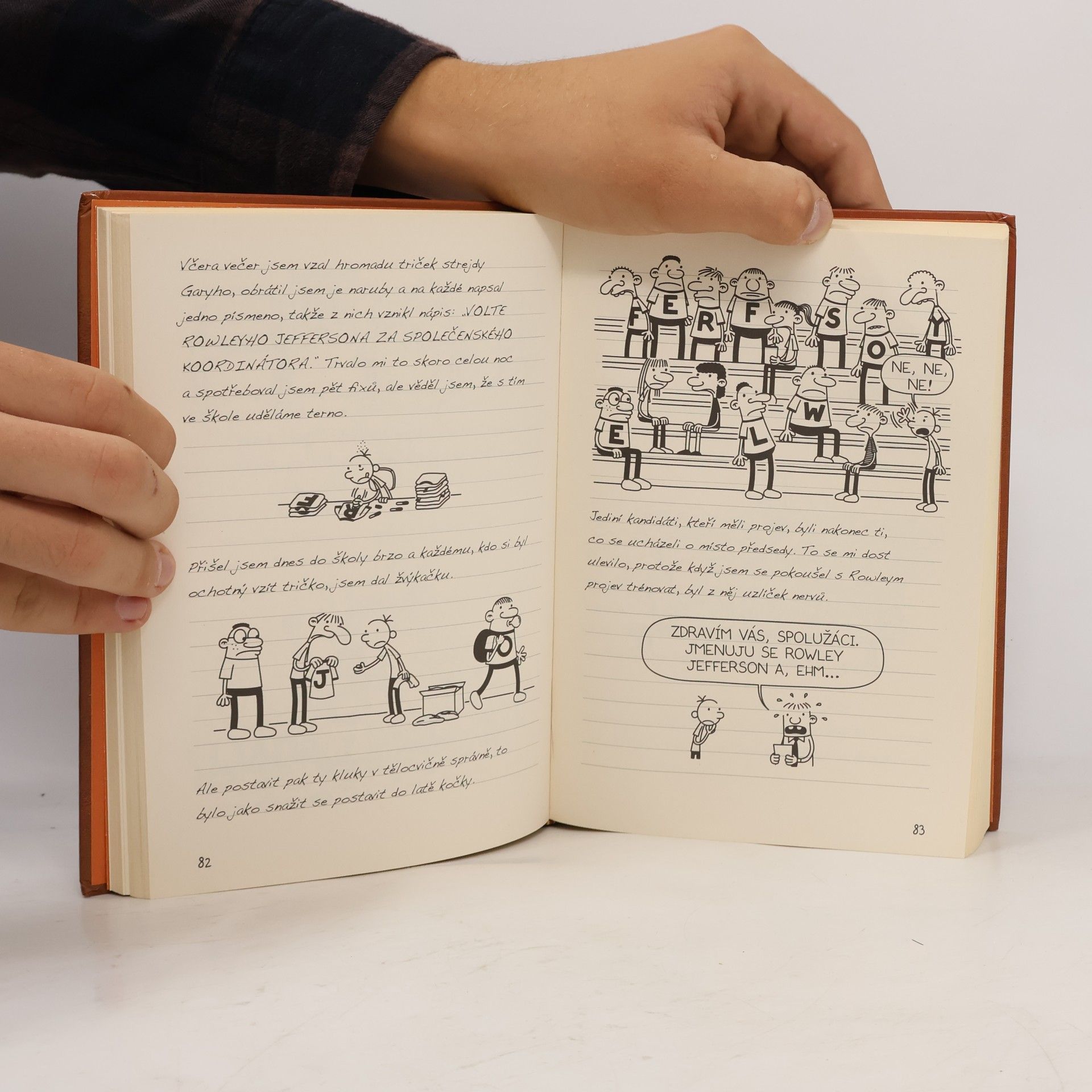 Jeff Kinney Deník malého poseroutky 7. Páté kolo u vozu