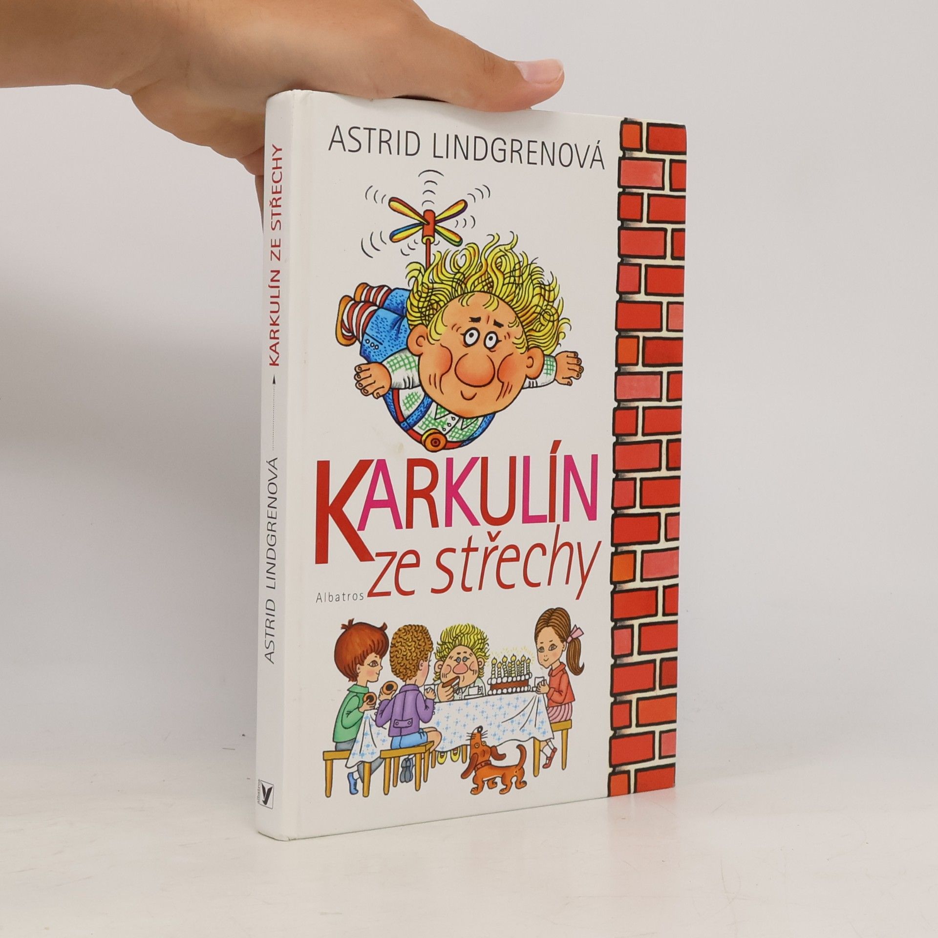 Astrid Lindgren Karkulín ze střechy