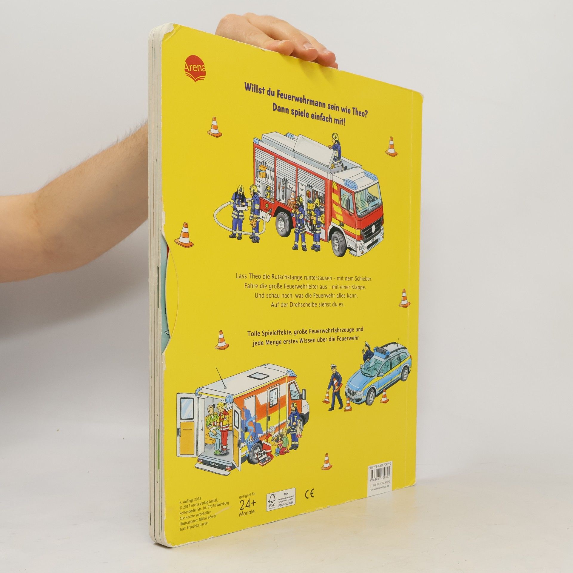 Franziska Jaekel Mein großes Feuerwehr-Spielbuch