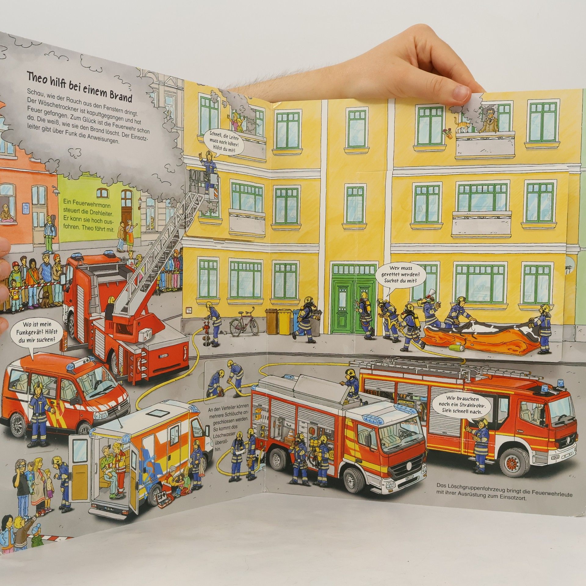 Franziska Jaekel Mein großes Feuerwehr-Spielbuch