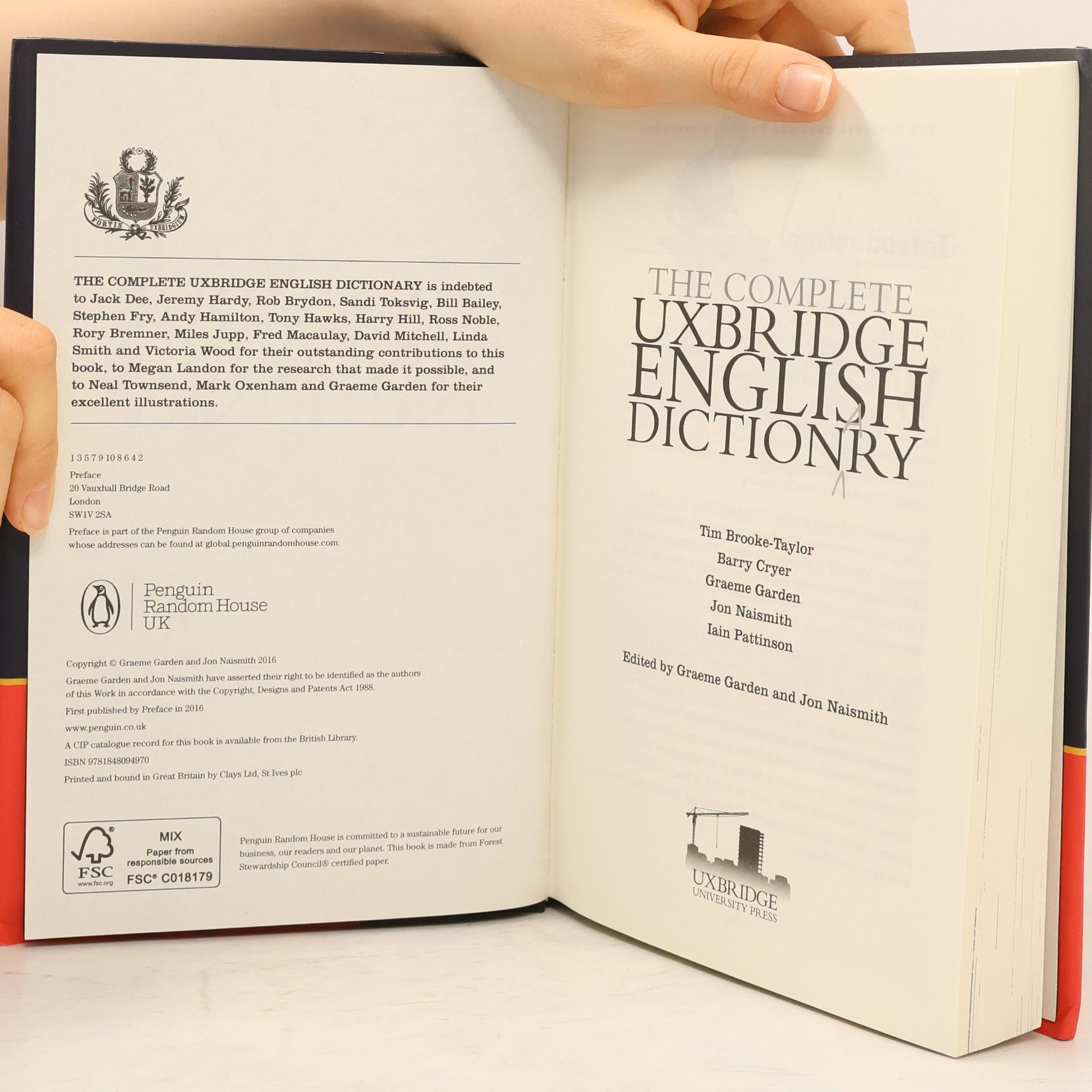 Jon Naismith The Complete Uxbridge English Dictionary