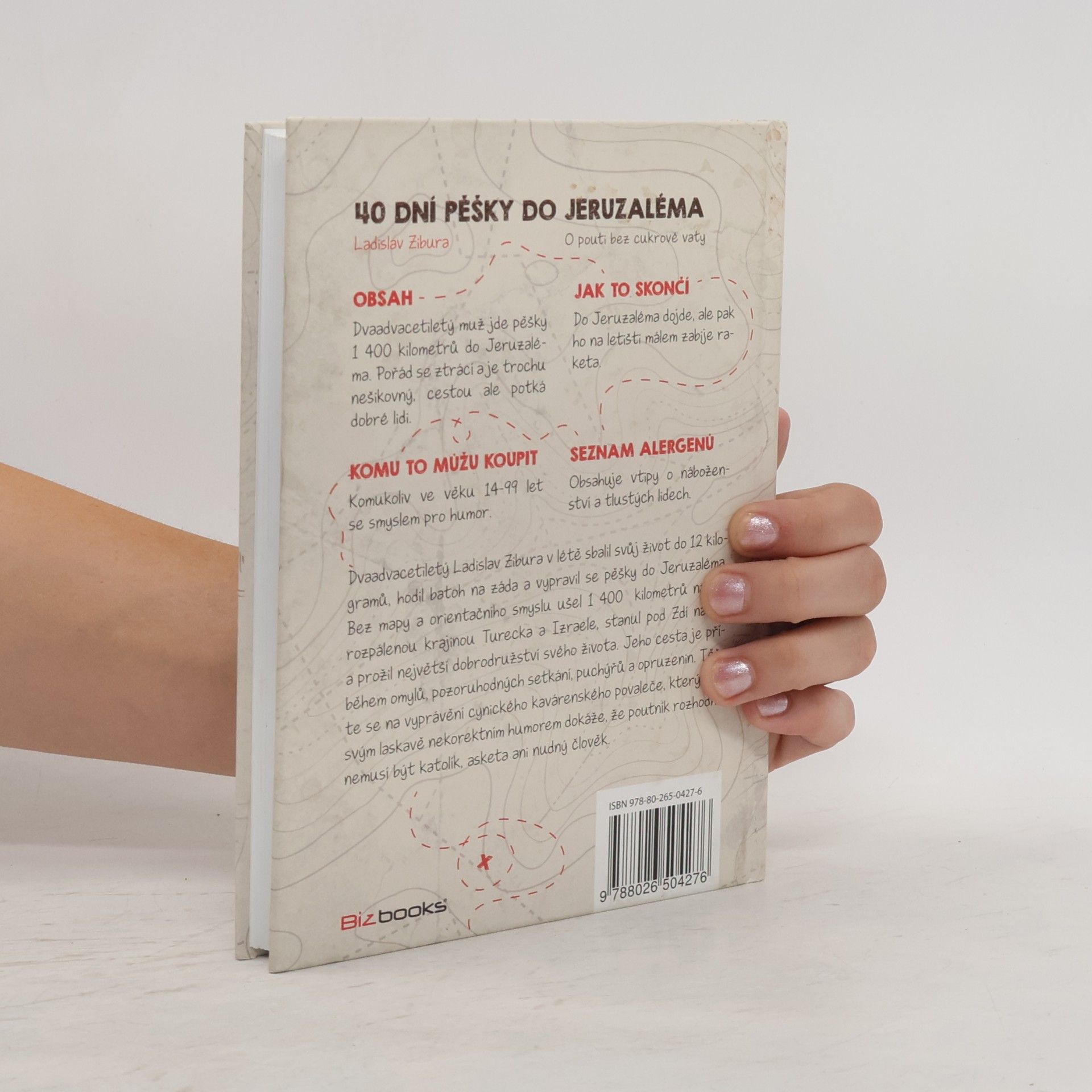 Ladislav Zibura 40 dní pěšky do Jeruzaléma