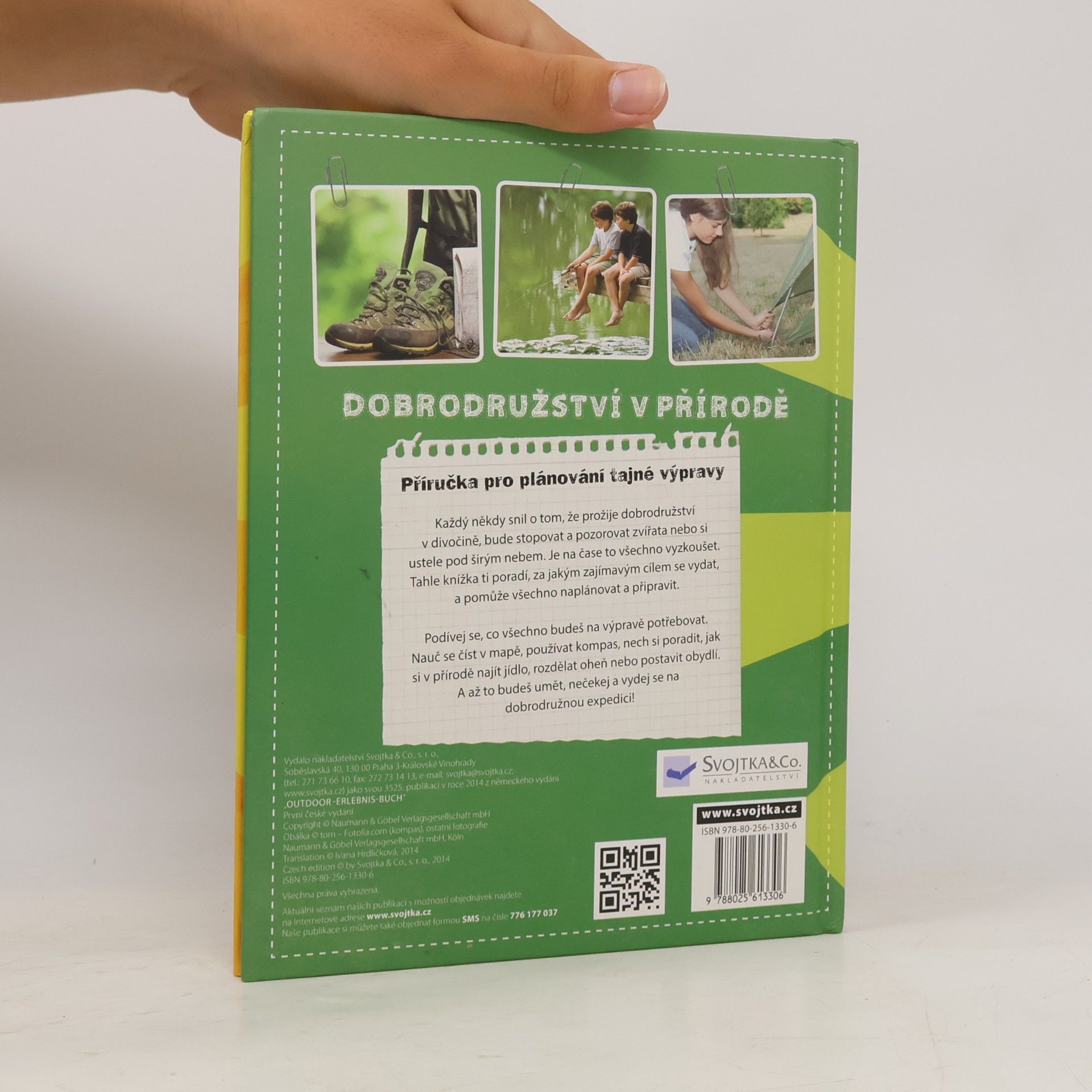 Various authors Dobrodružství v přírodě : napětí, hry a tajné triky