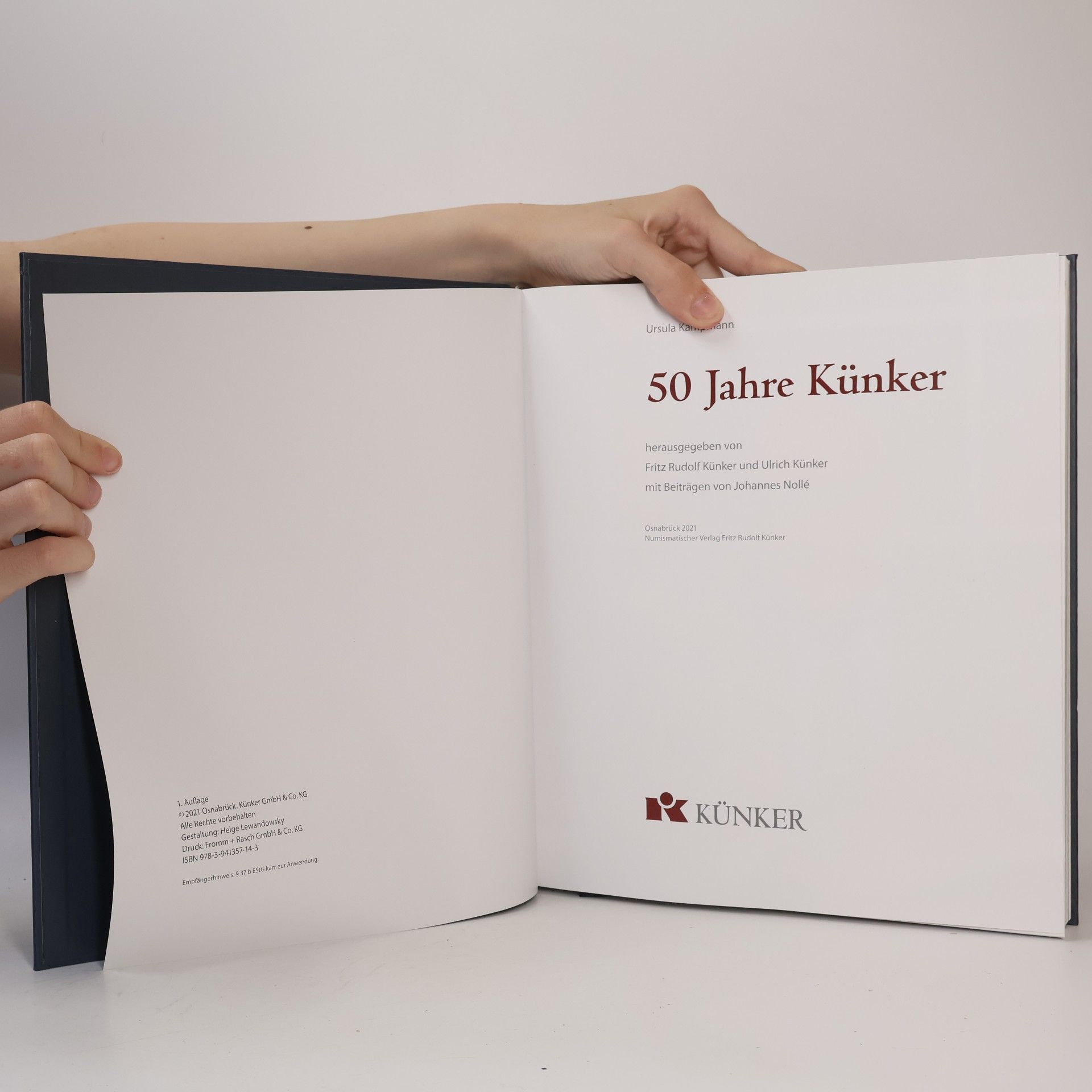 Ursula Kanann Auktionshaus Künker: 50 Jahre Goldhandel