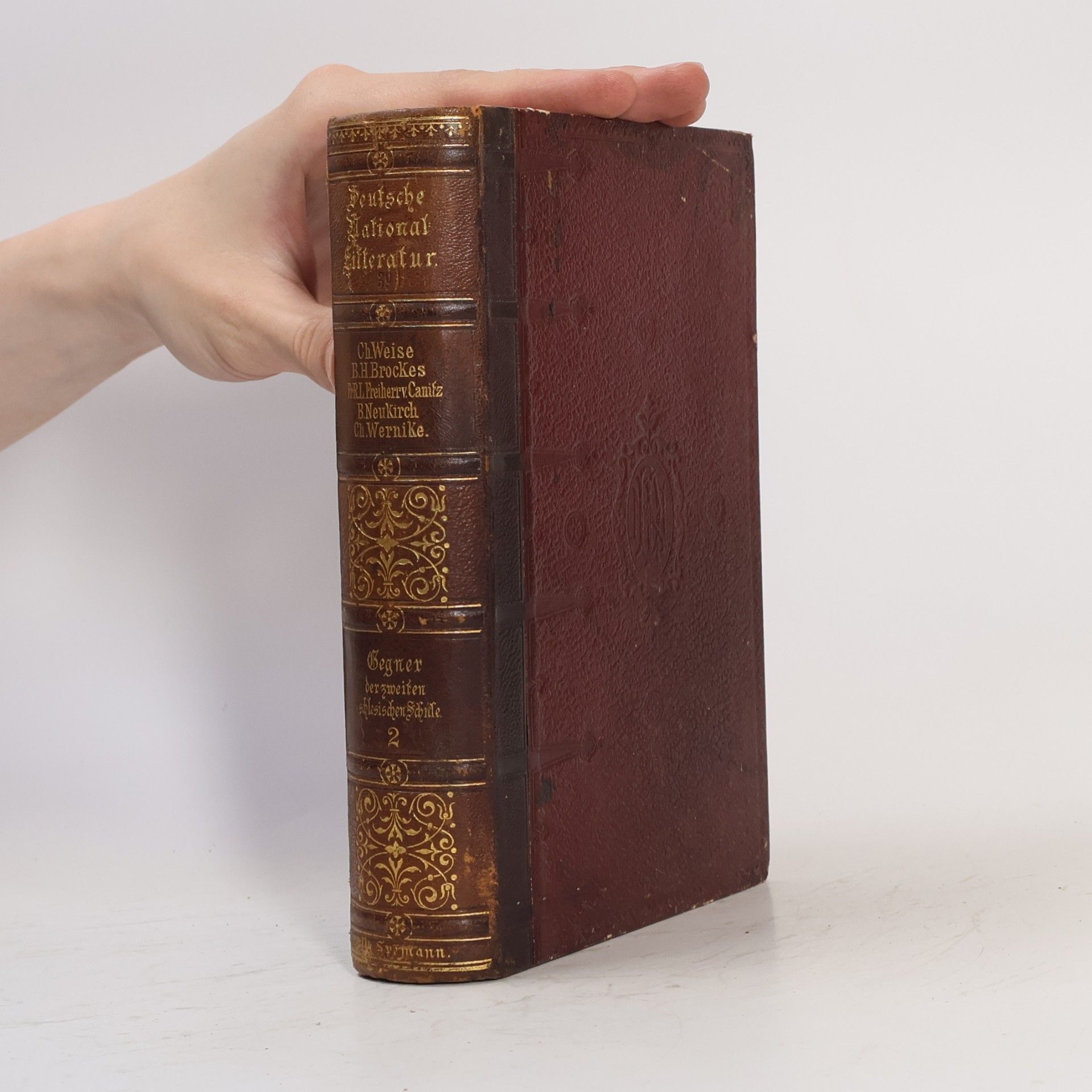 Autorenkollektiv Deutsche National-Litteratur: Historisch kritische Ausgabe 39. Die Gegner der zweiten schlesischen Schule II)