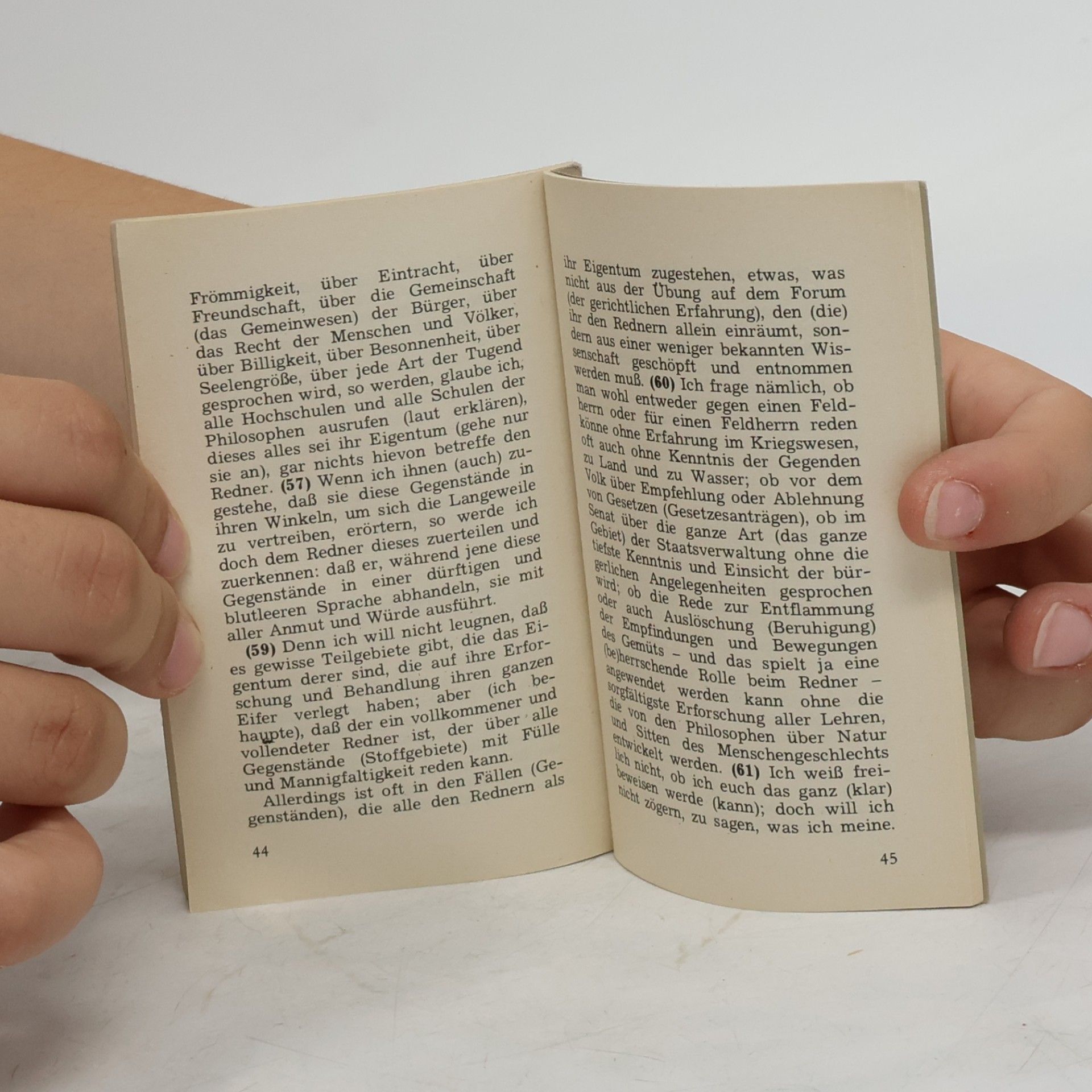 Marcus Tullius Cicero Römische Philosophie und Briefliteratur III
