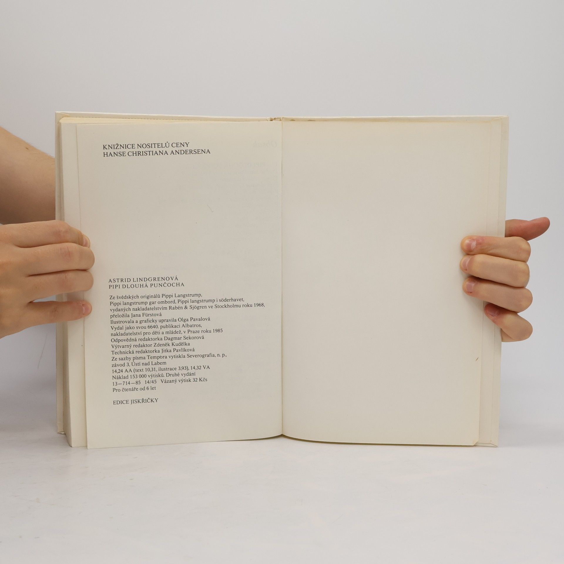 Astrid Lindgren Pipi Dlouhá punčocha