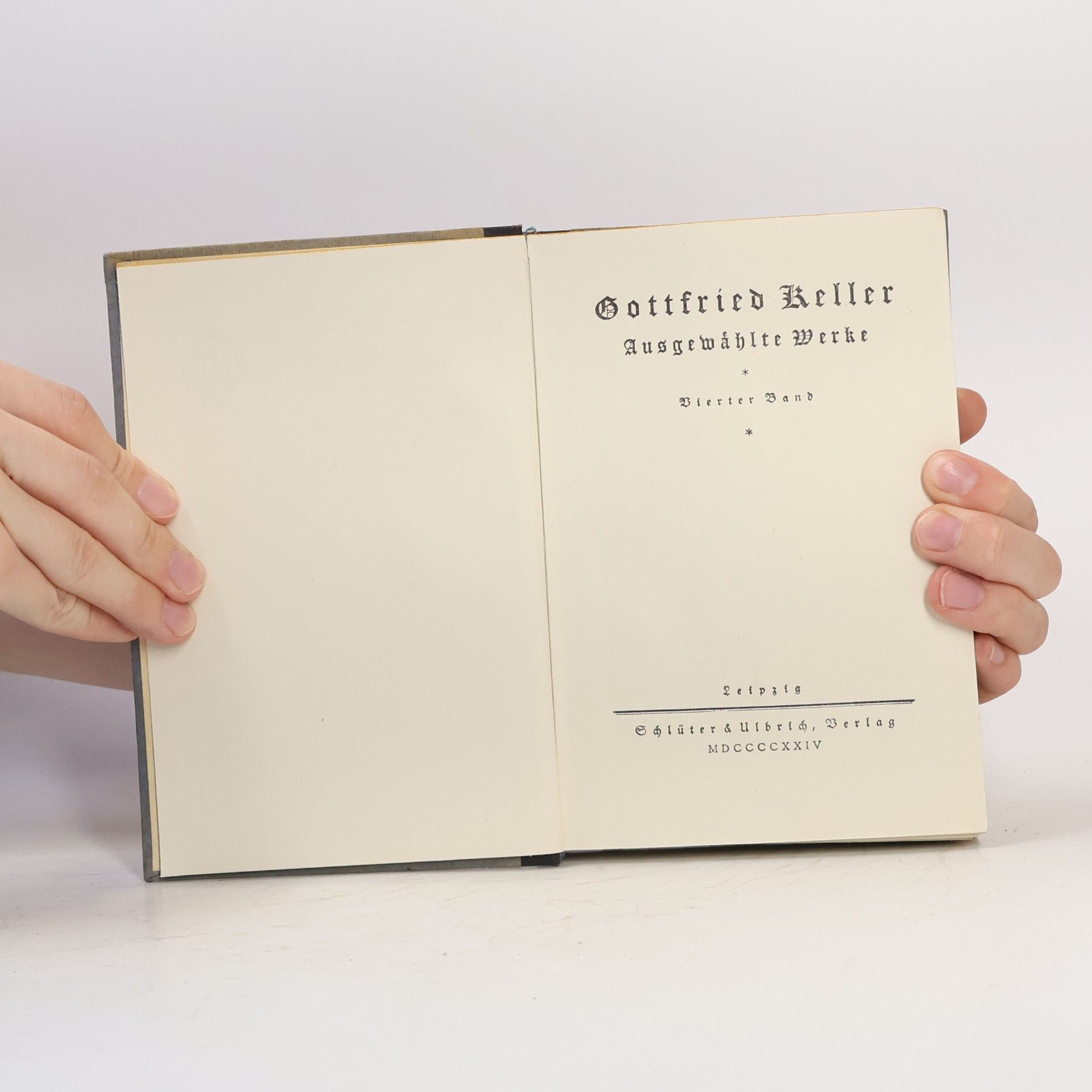 Gottfried Keller Gottfried Keller: Ausgewählte Werke 4