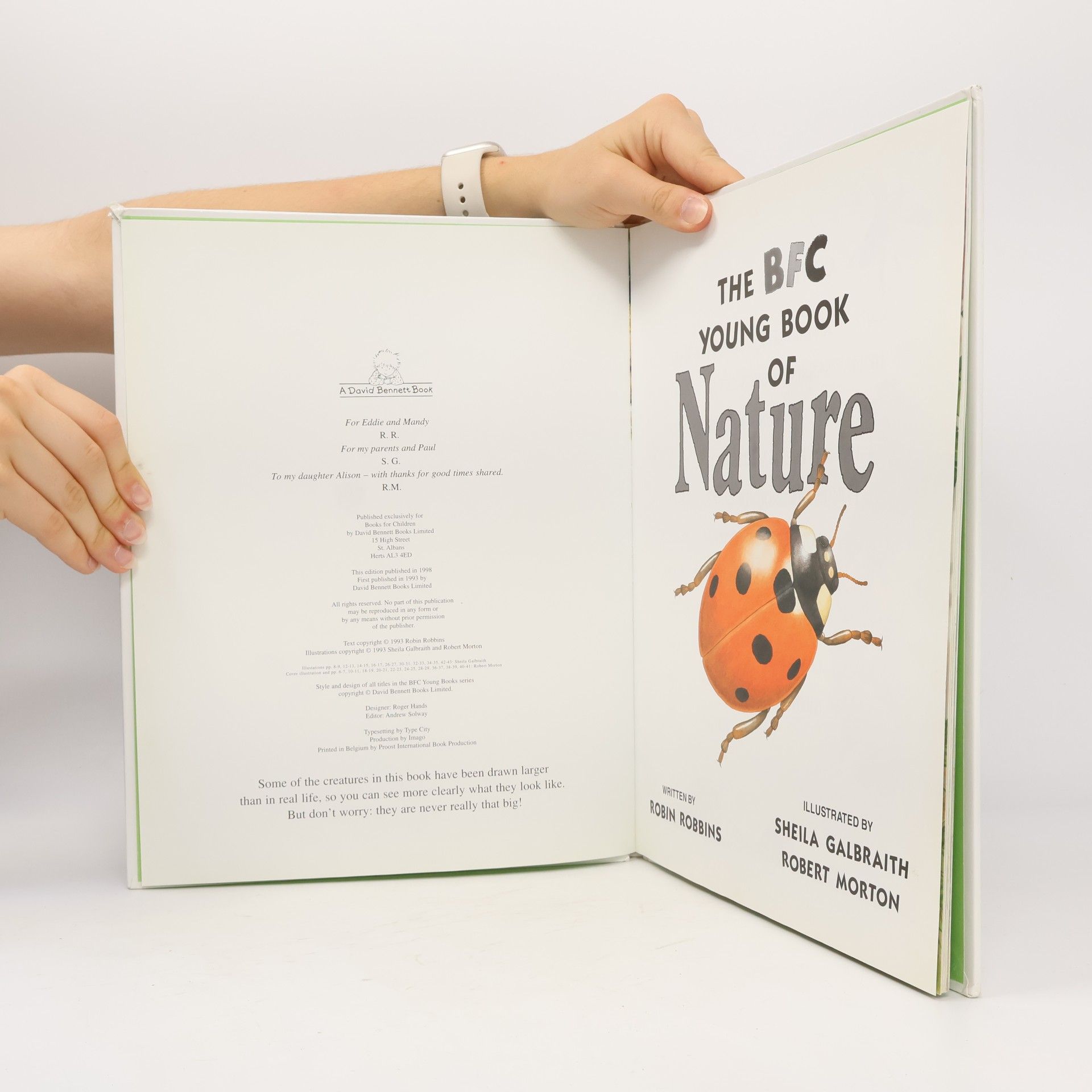 Robin Robbins The BFC Young Book of Nature