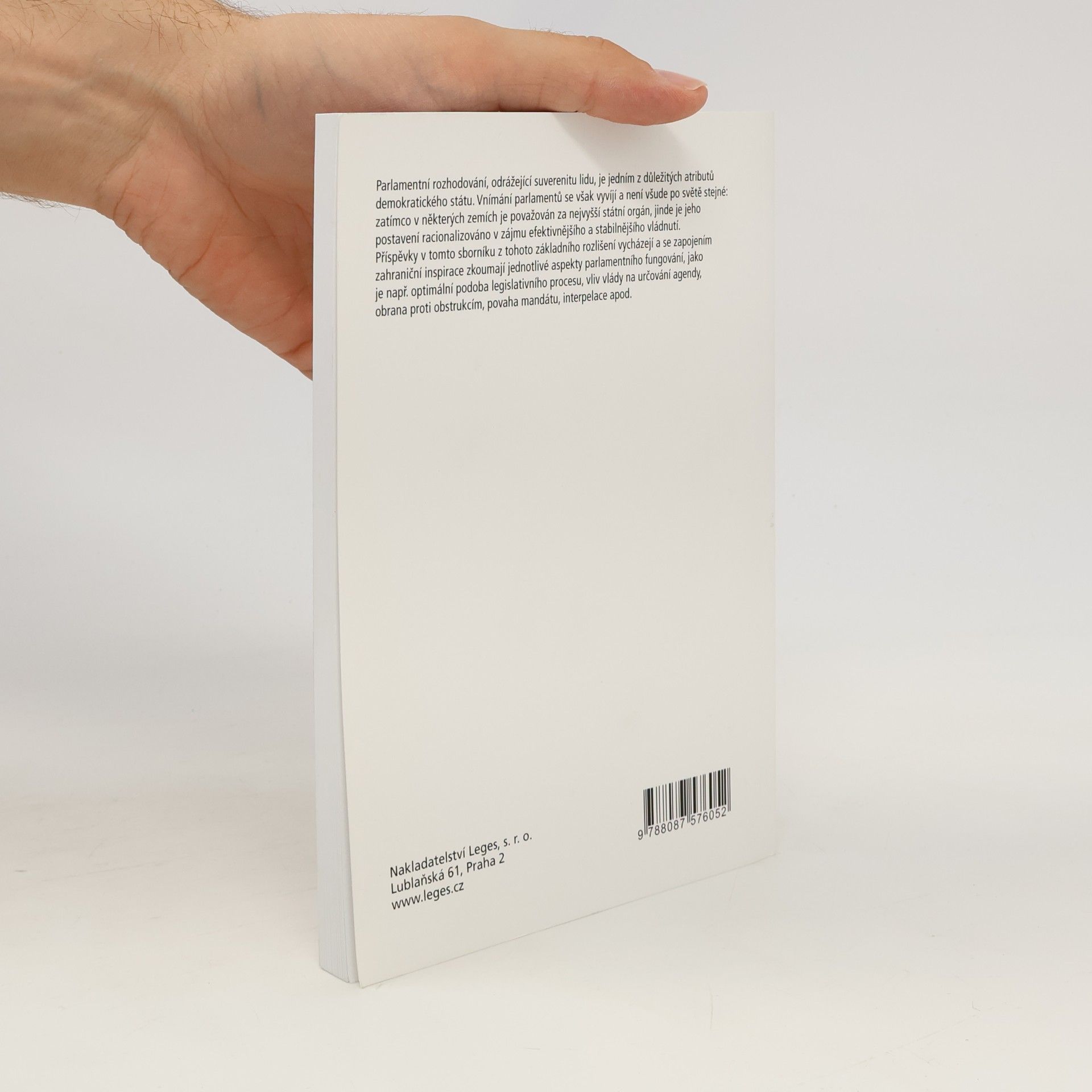 Jan Wintr Parlamenty - funkce, kultura, procedury